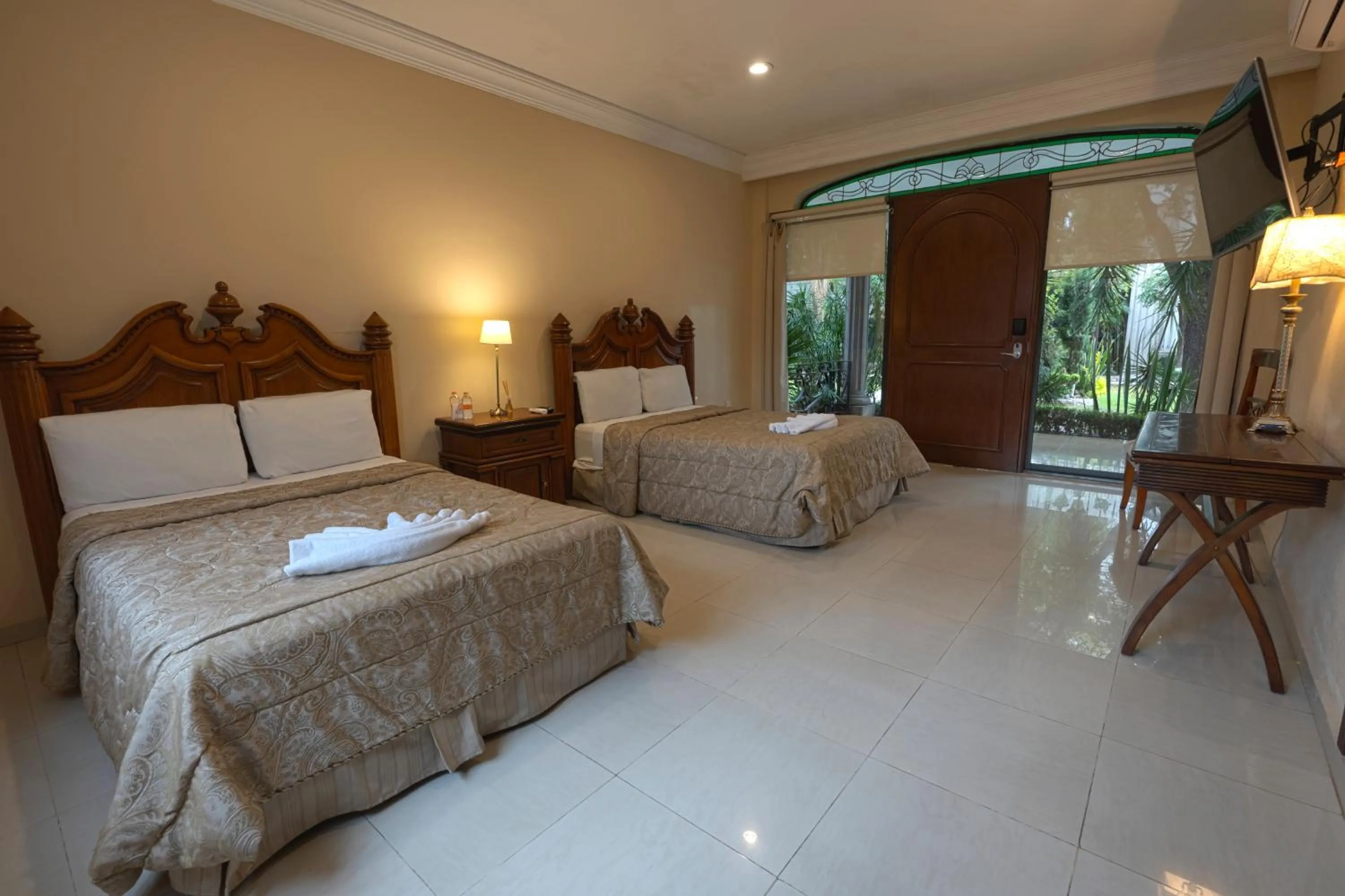 Bed in Gran Hotel Firenze