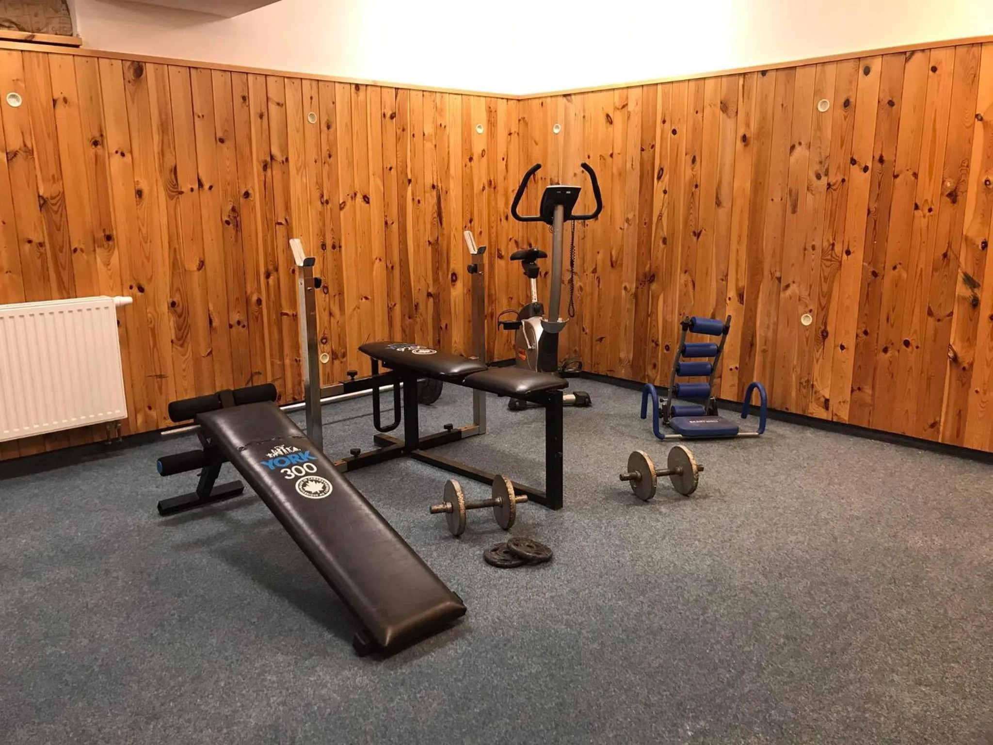 Fitness centre/facilities in Hotel Zlatý Chlum