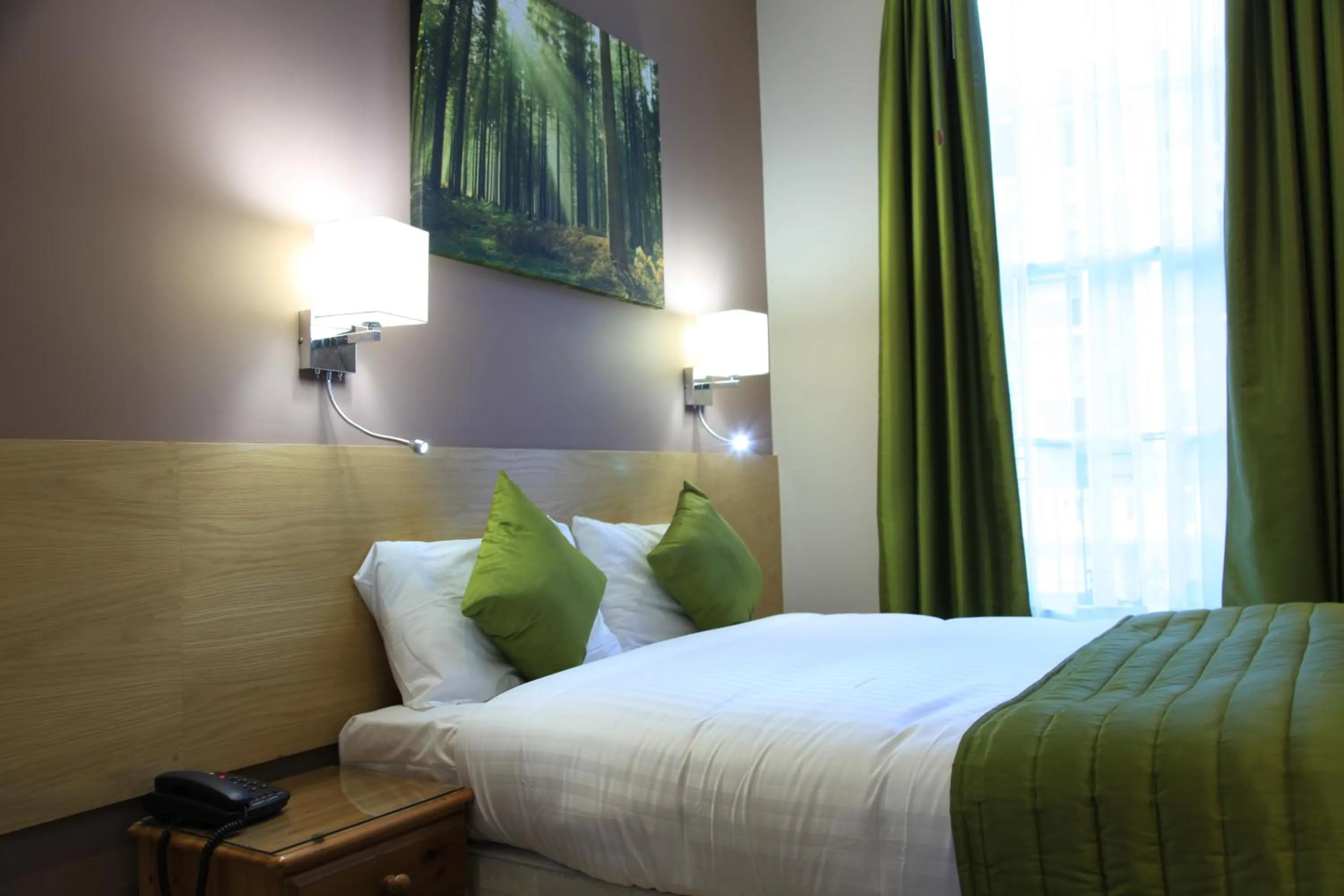 Bed in Sheriff Hotel