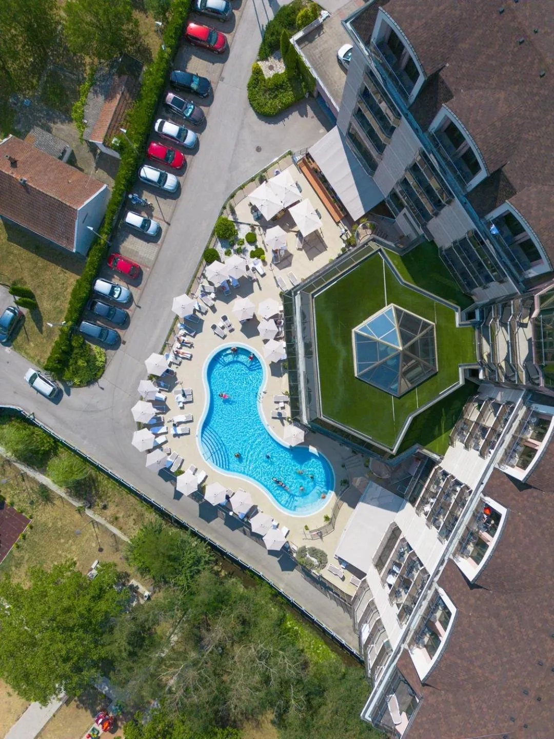 Property building in Hotel Premier Aqua Adults Only - Fruške Terme