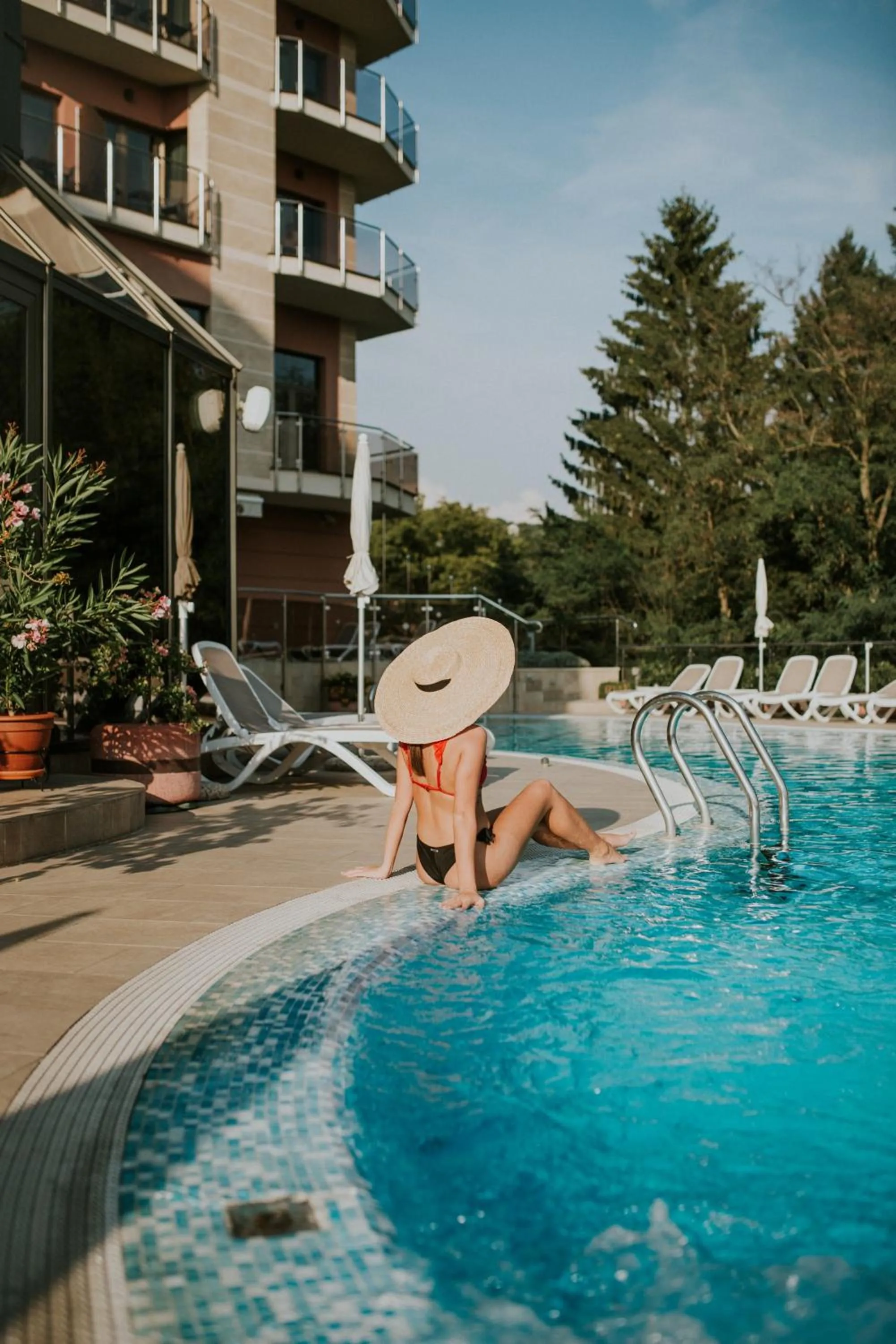 Swimming pool in Hotel Premier Aqua Adults Only - Fruške Terme