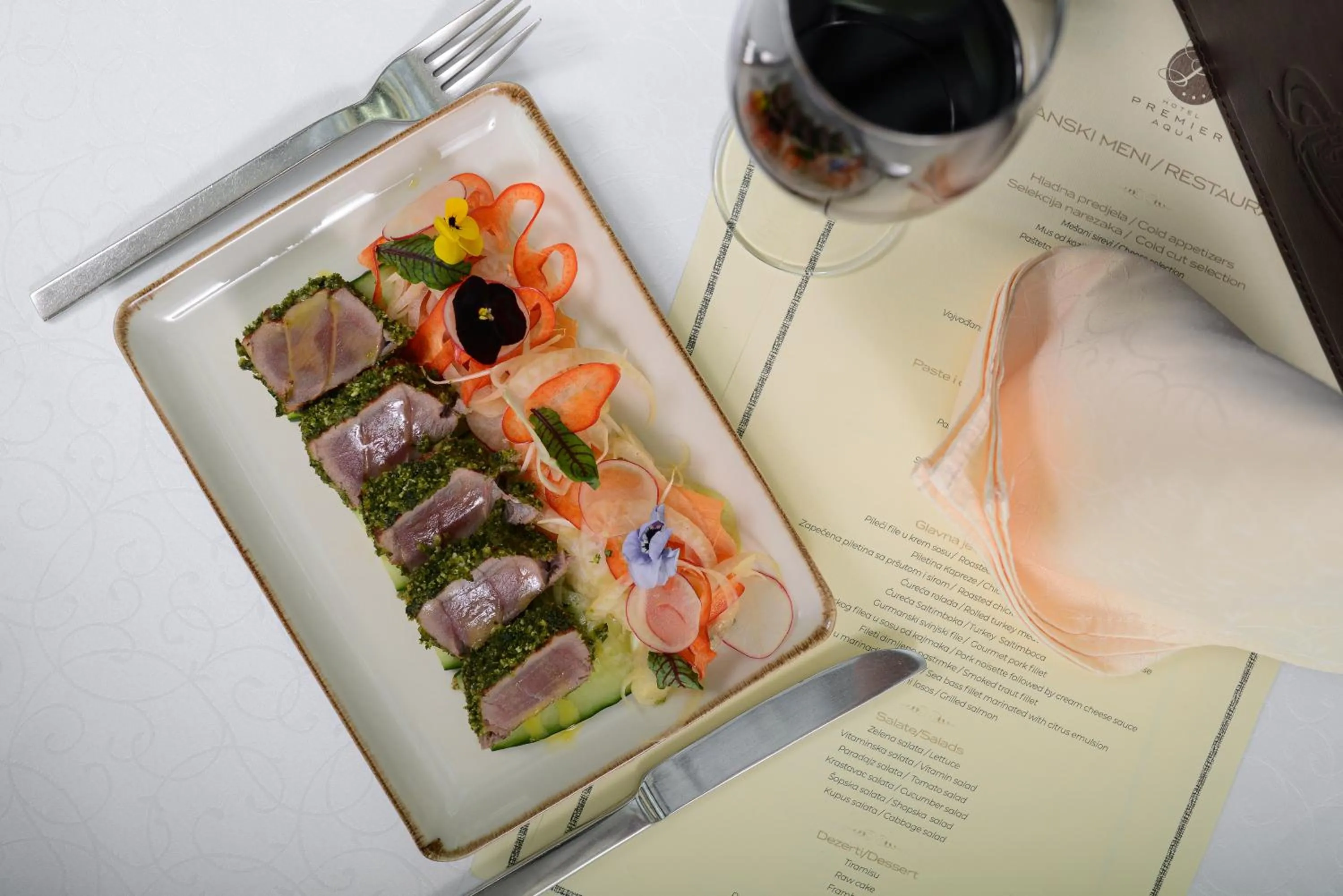 Dinner in Hotel Premier Aqua Adults Only - Fruške Terme