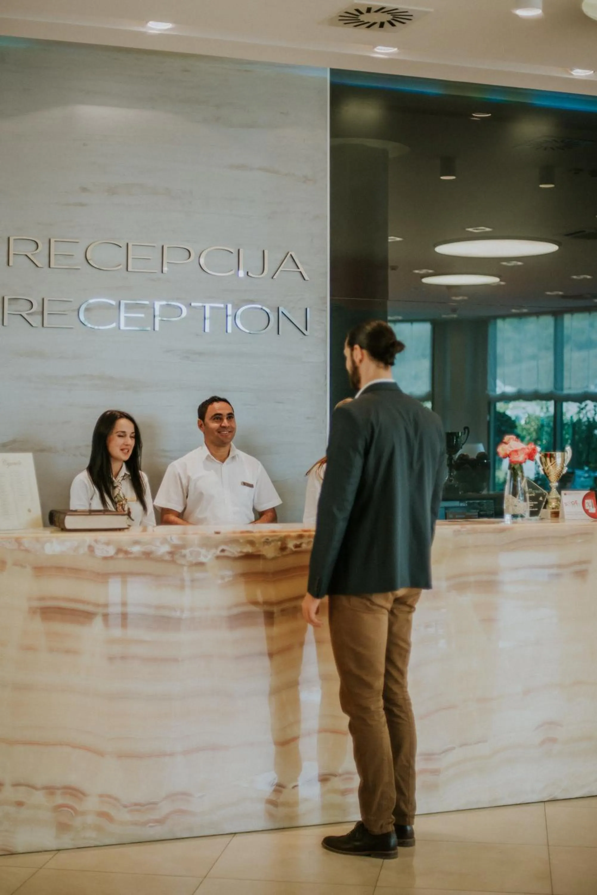 Lobby or reception in Hotel Premier Aqua Adults Only - Fruške Terme