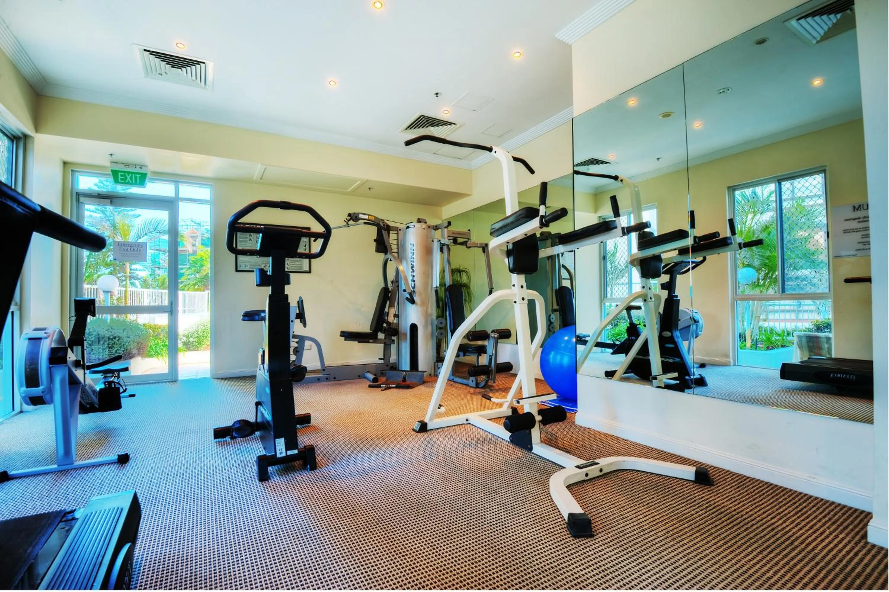 Fitness centre/facilities in Pacific Views Resort
