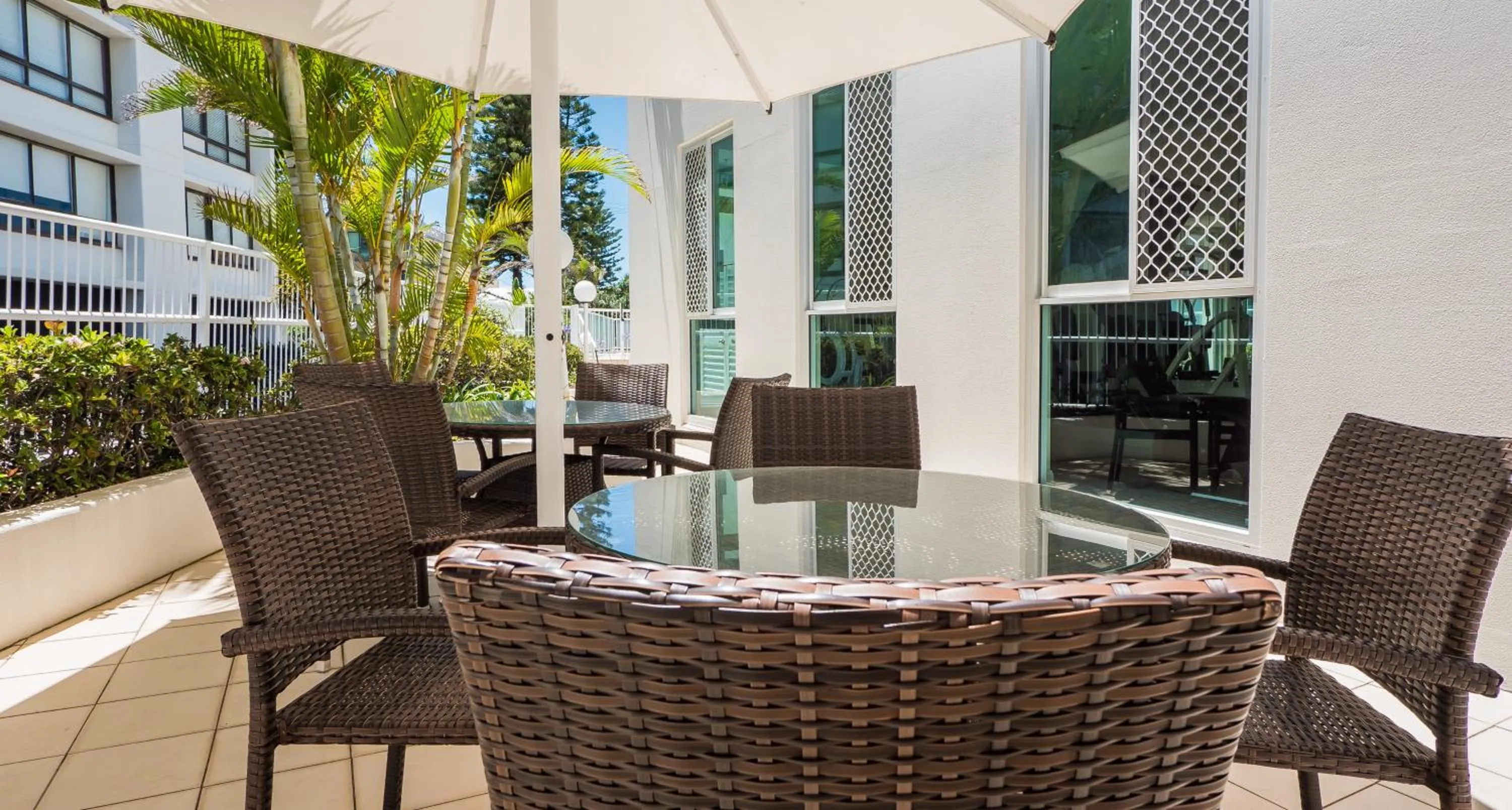 BBQ facilities in Pacific Views Resort