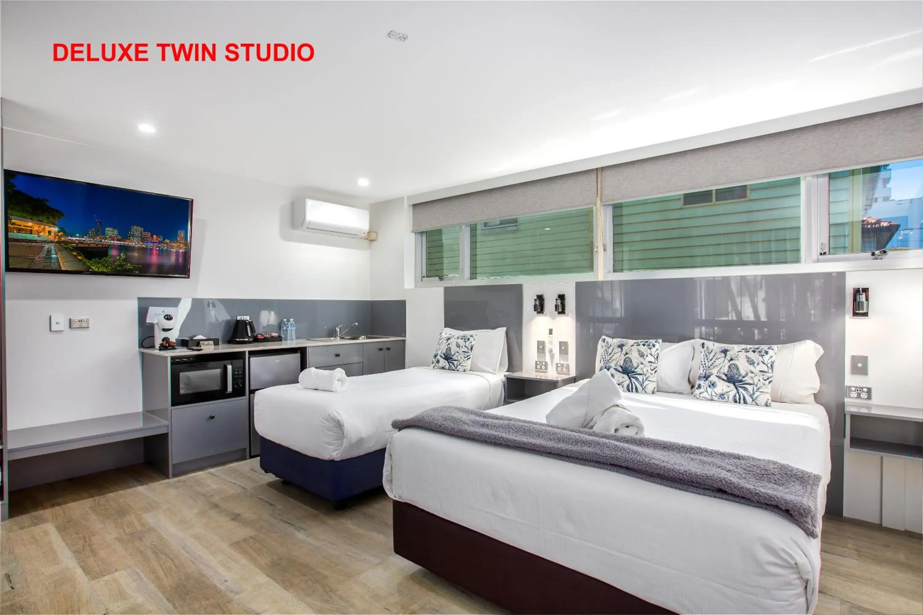 Deluxe Twin Room in City Star Lodge Deluxe Twin Room in City Star Lodge