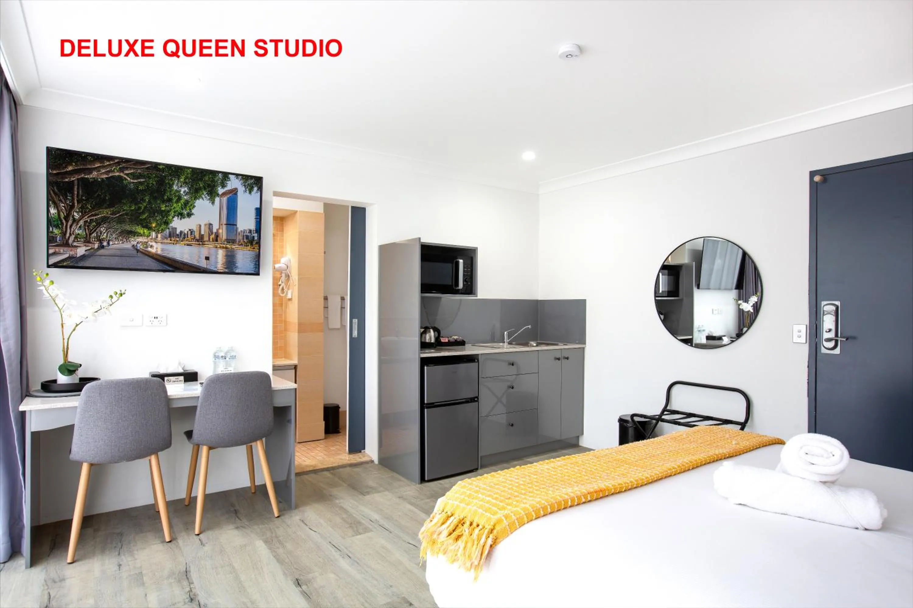 TV and multimedia, Bed in City Star Lodge