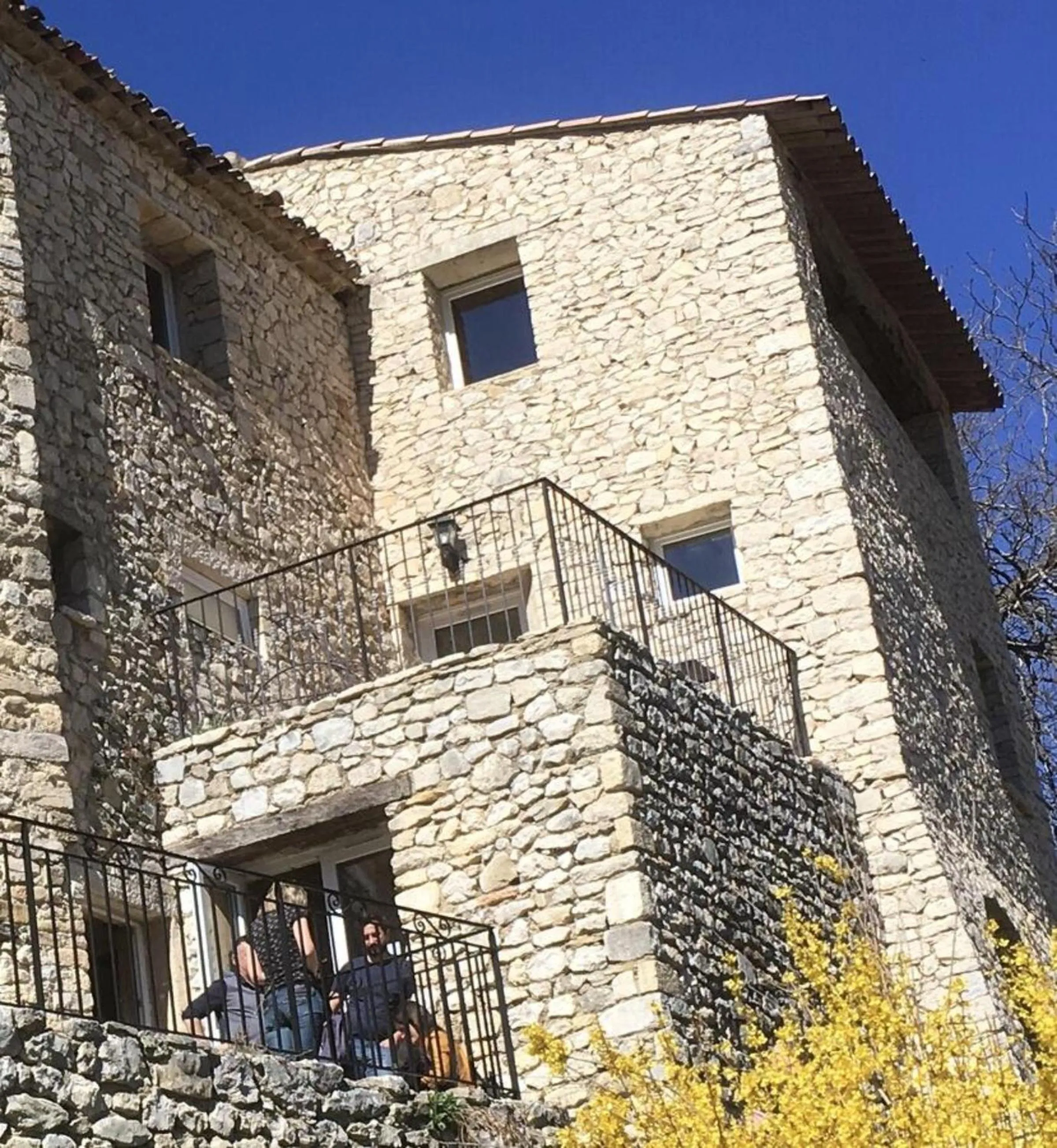 Garden in Hotel L'Oustau de la Font