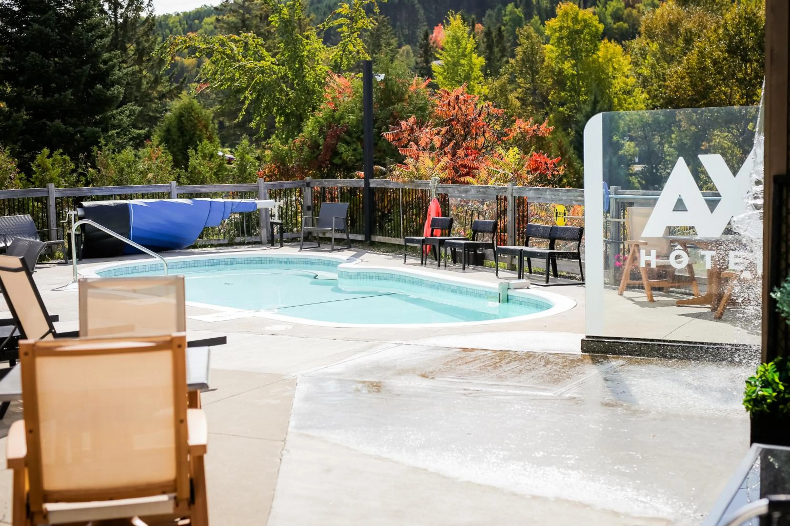 Swimming pool in AX Hotel