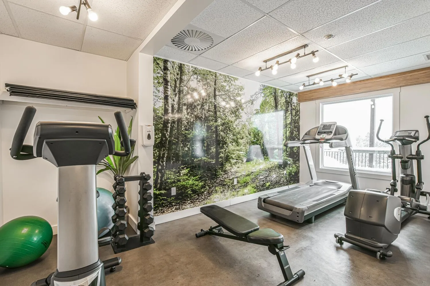 Fitness centre/facilities in AX Hotel
