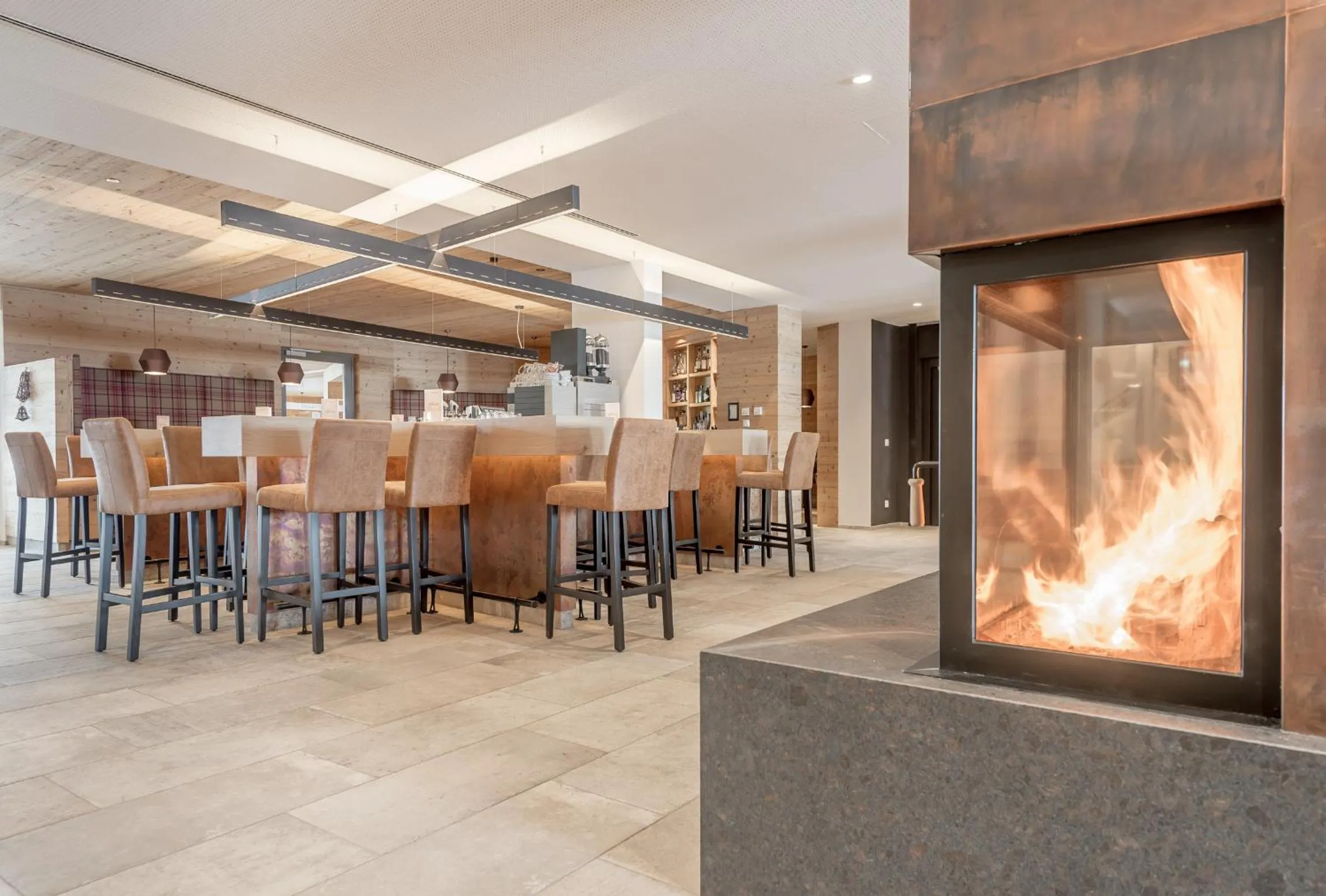 Lobby or reception in Hotel Gurglhof Superior