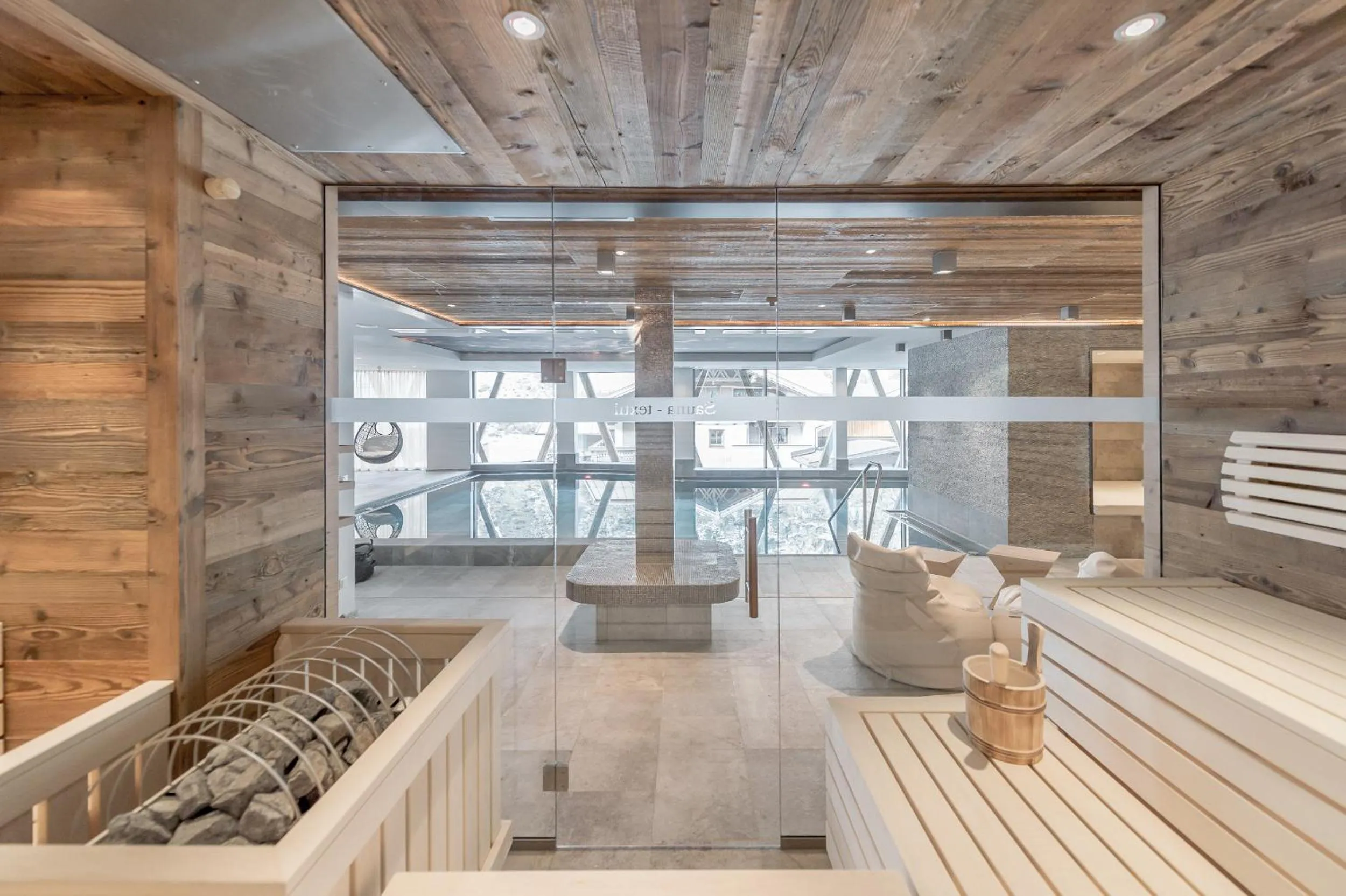 Sauna in Hotel Gurglhof Superior