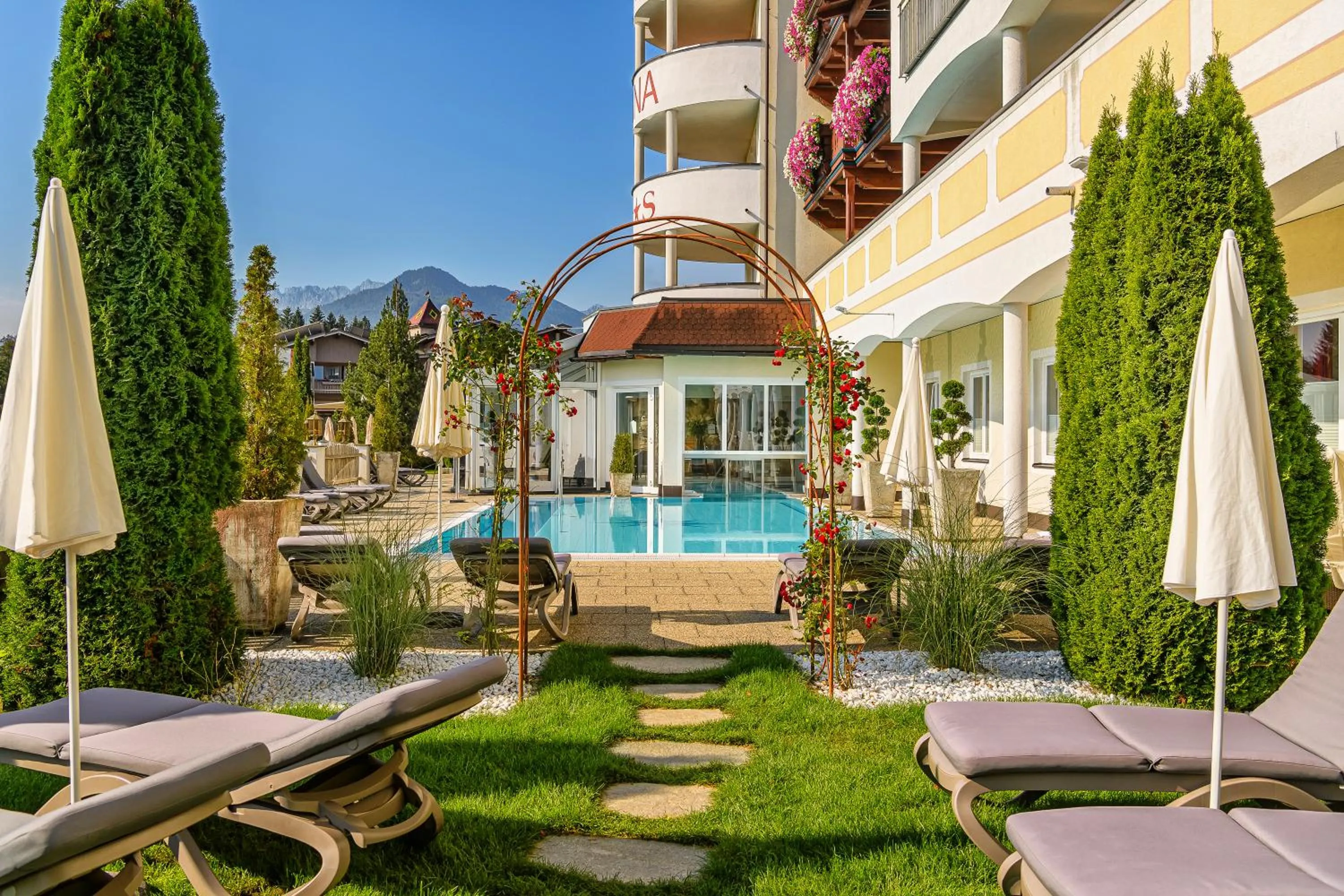 Summer in Hotel Alpina Wellness & Spa Resort