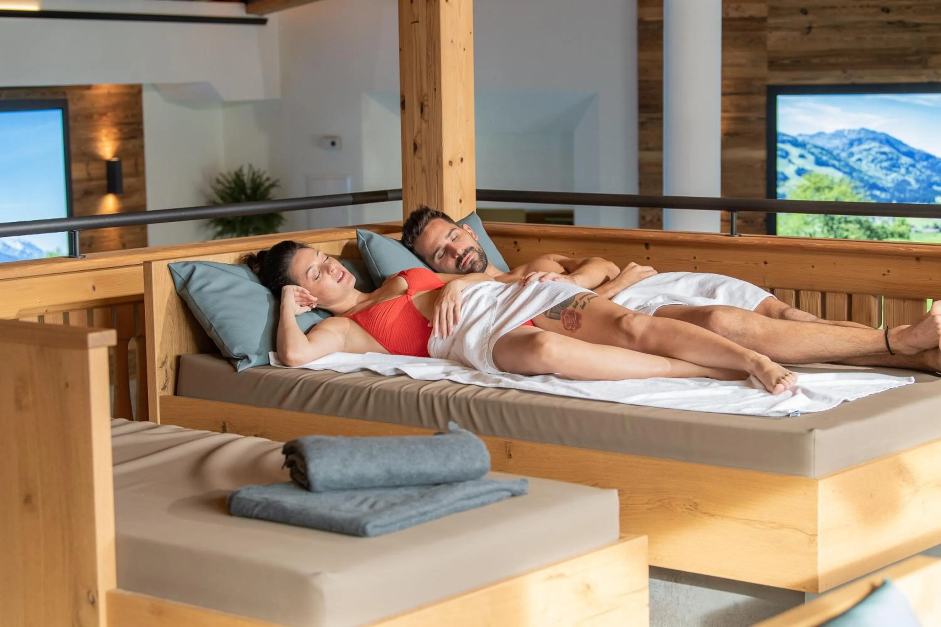 Spa and wellness centre/facilities, Bed in Hotel Alpina Wellness & Spa Resort