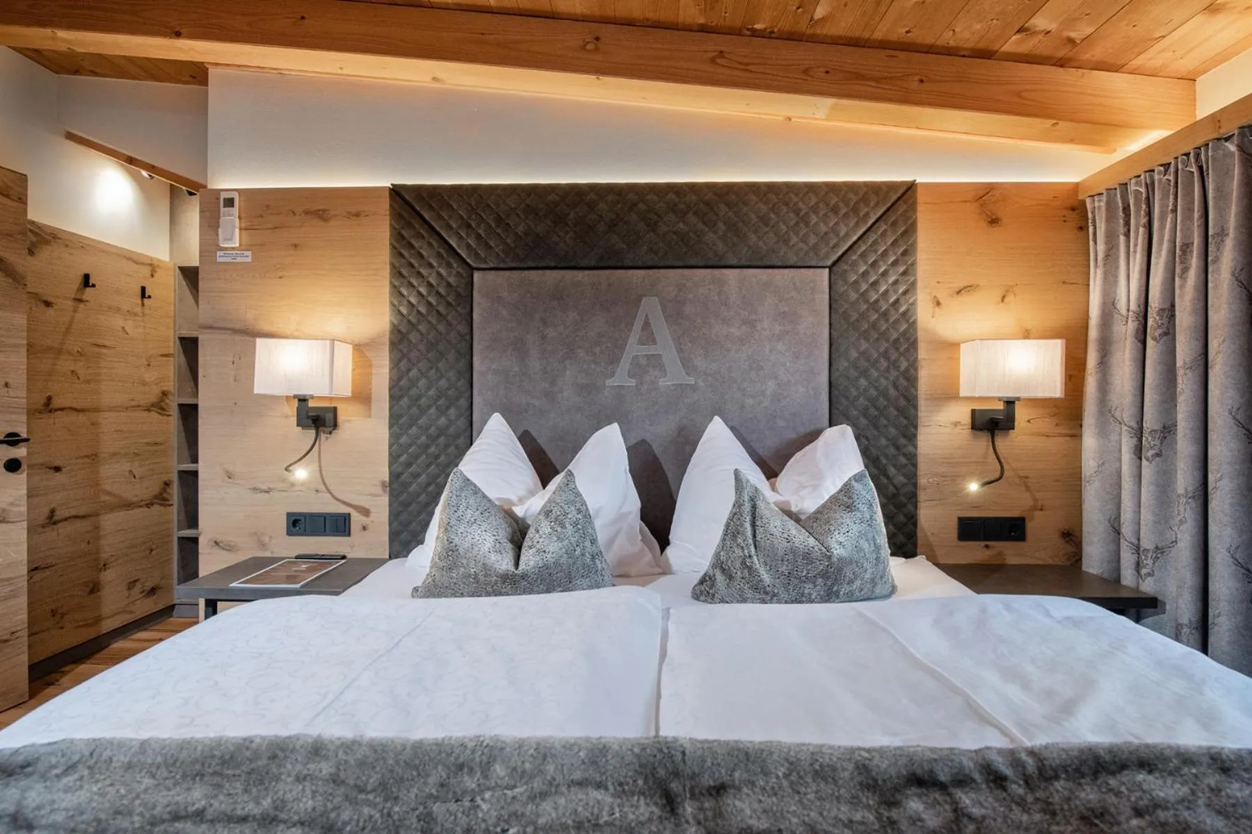 Photo of the whole room, Bed in Hotel Alpina Wellness & Spa Resort