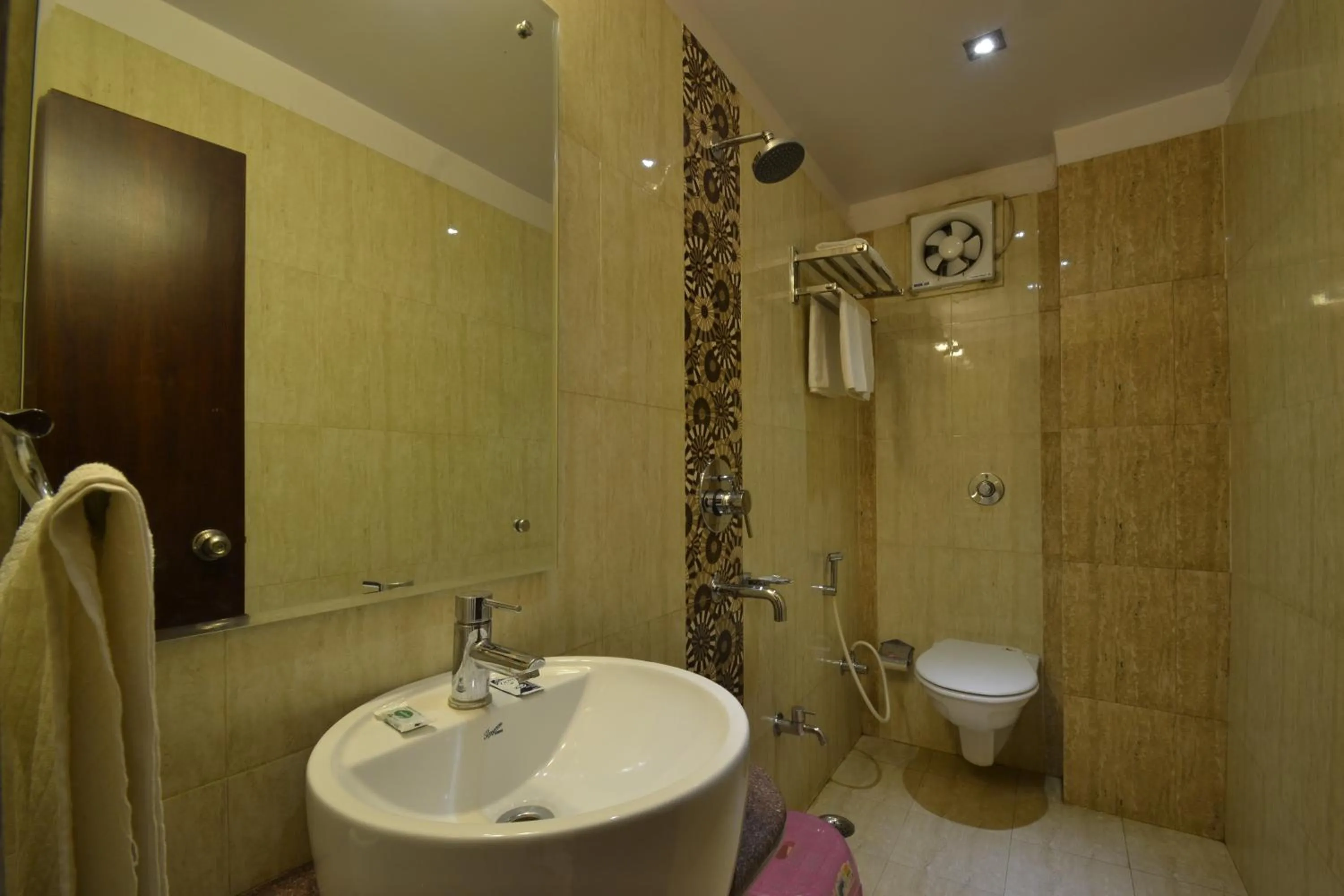 Bathroom in Hotel Central Residency