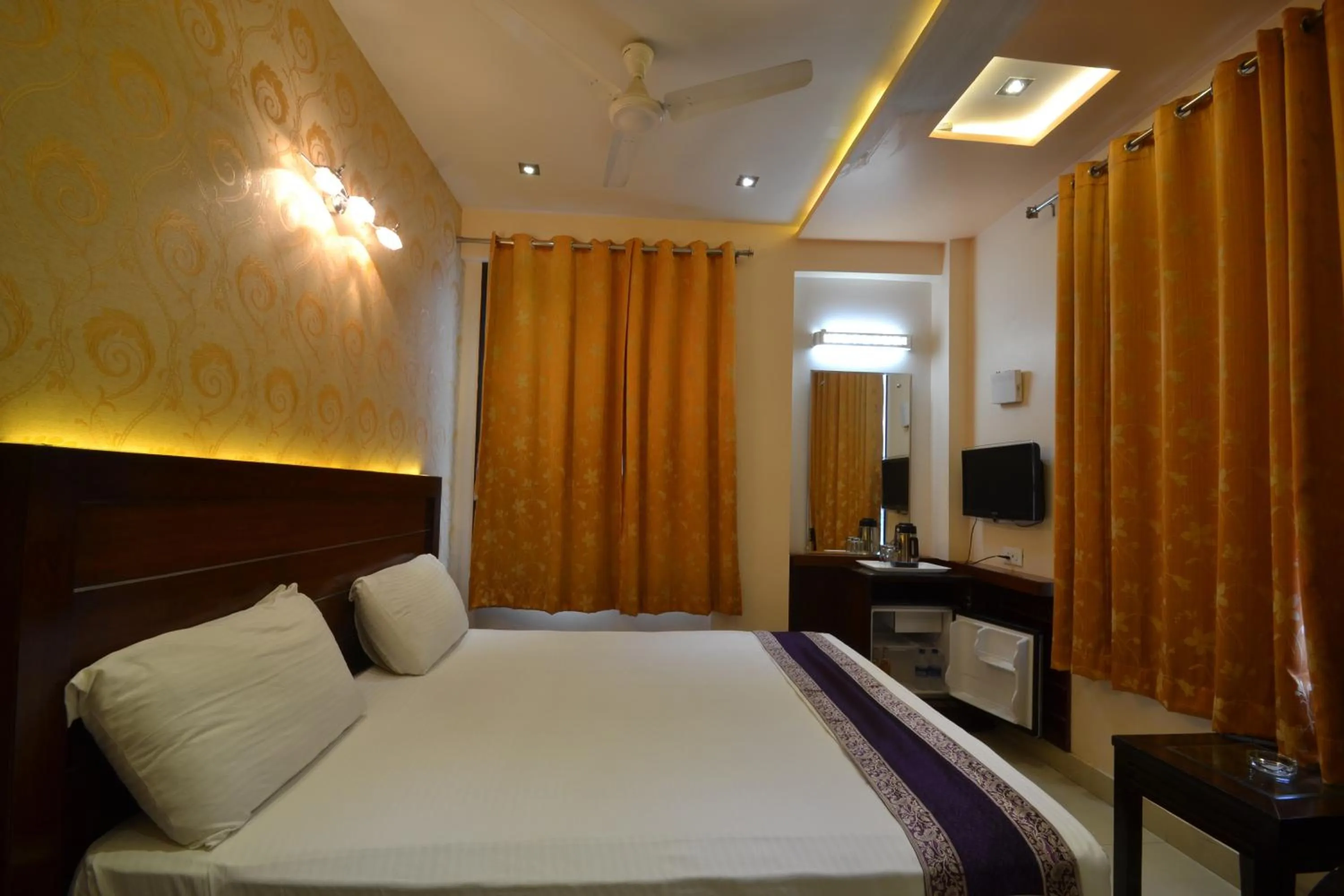 Photo of the whole room, Bed in Hotel Central Residency