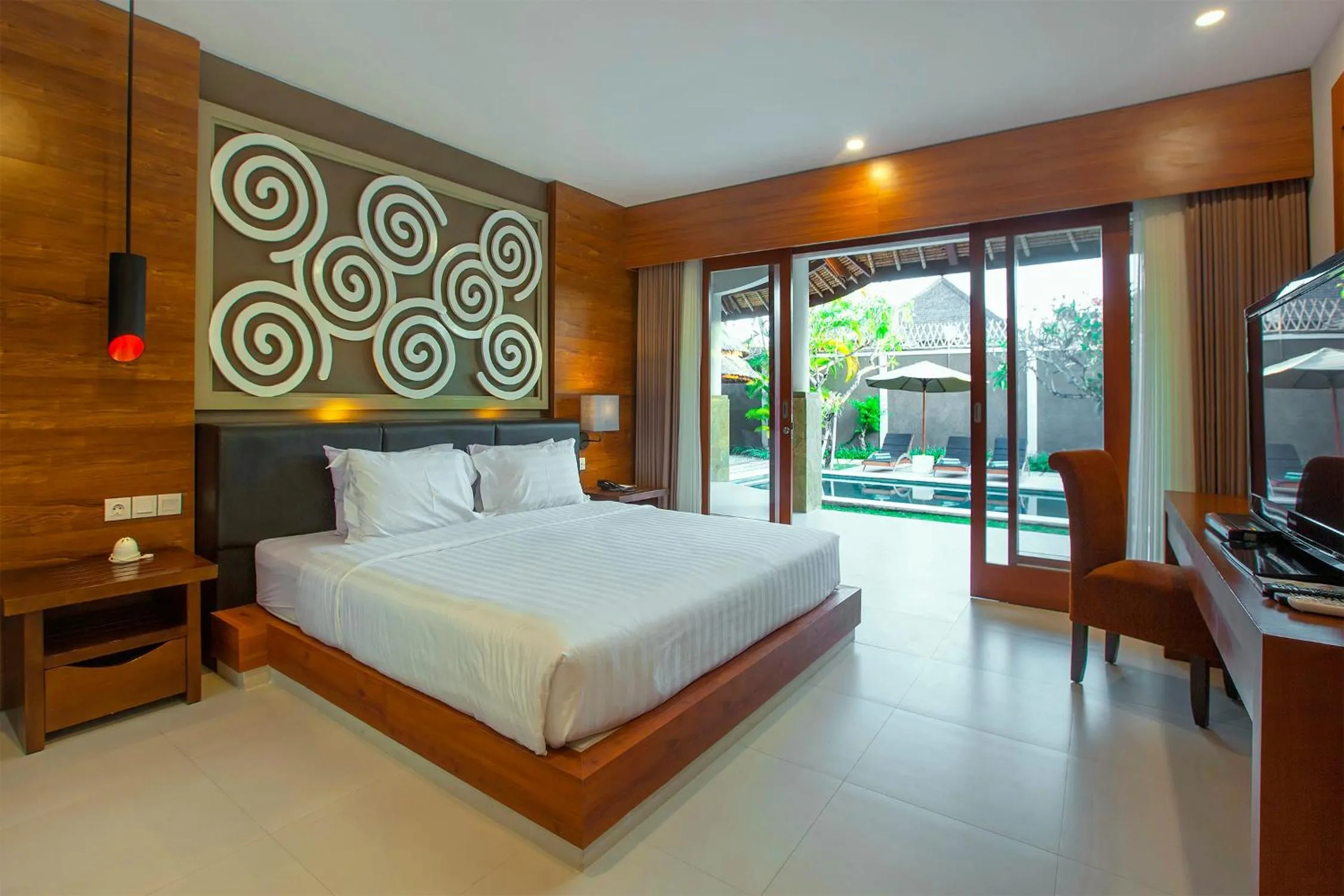 Bedroom, Bed in Mutiara Bali Boutique Resort & Villa