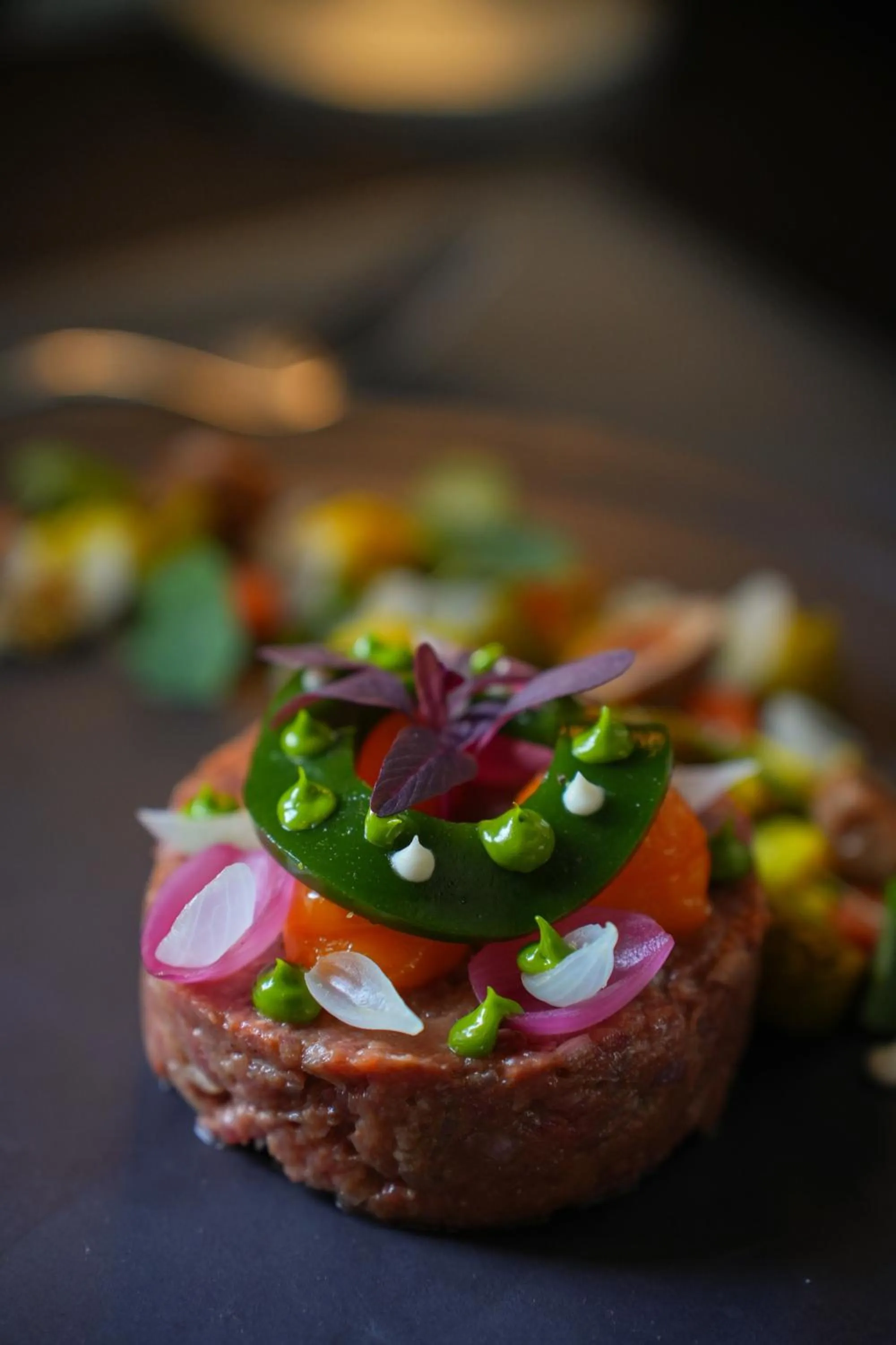 Food close-up in Imola Udvarház Dessert Hotel