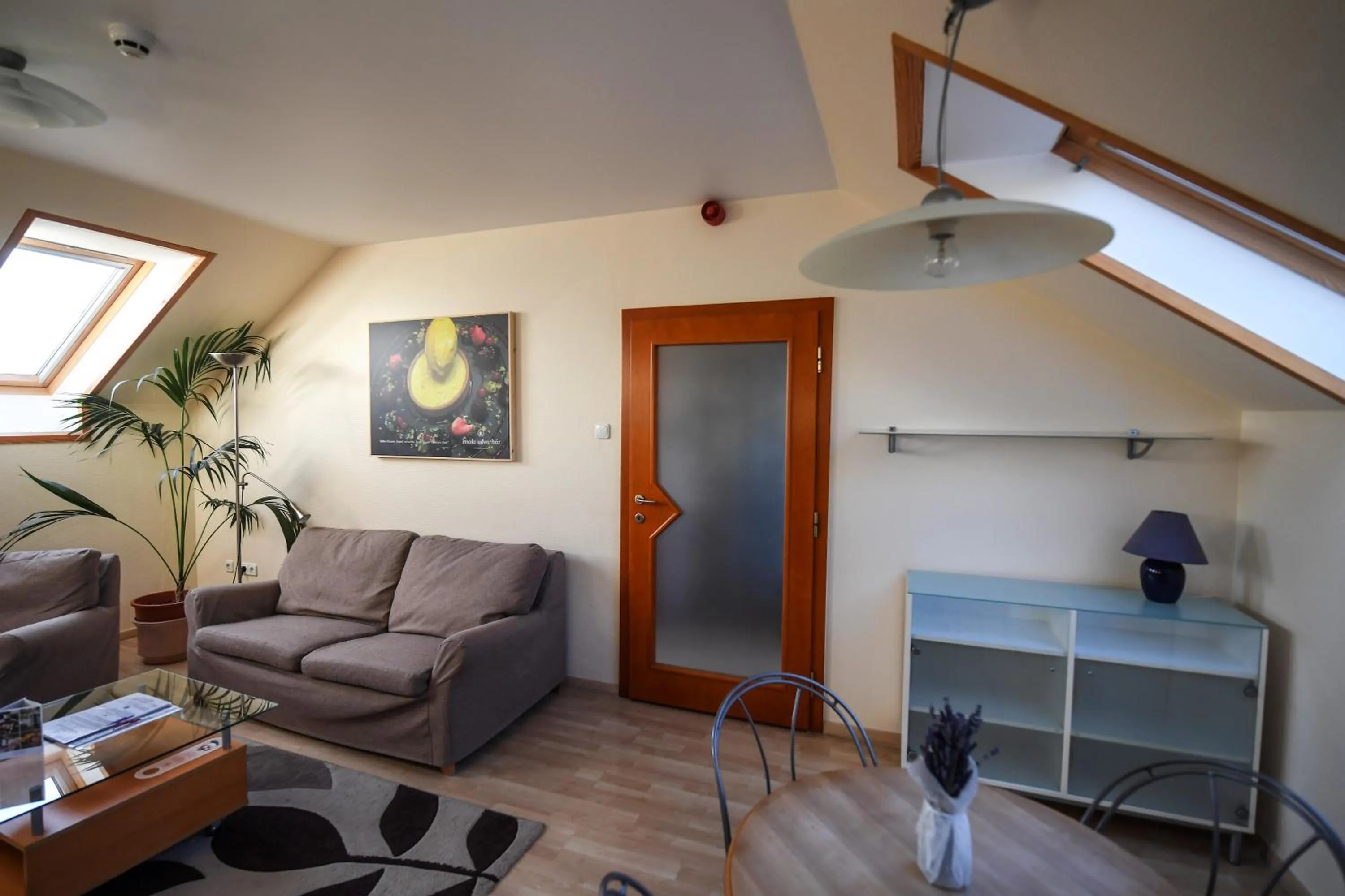 Living room in Imola Udvarház Dessert Hotel