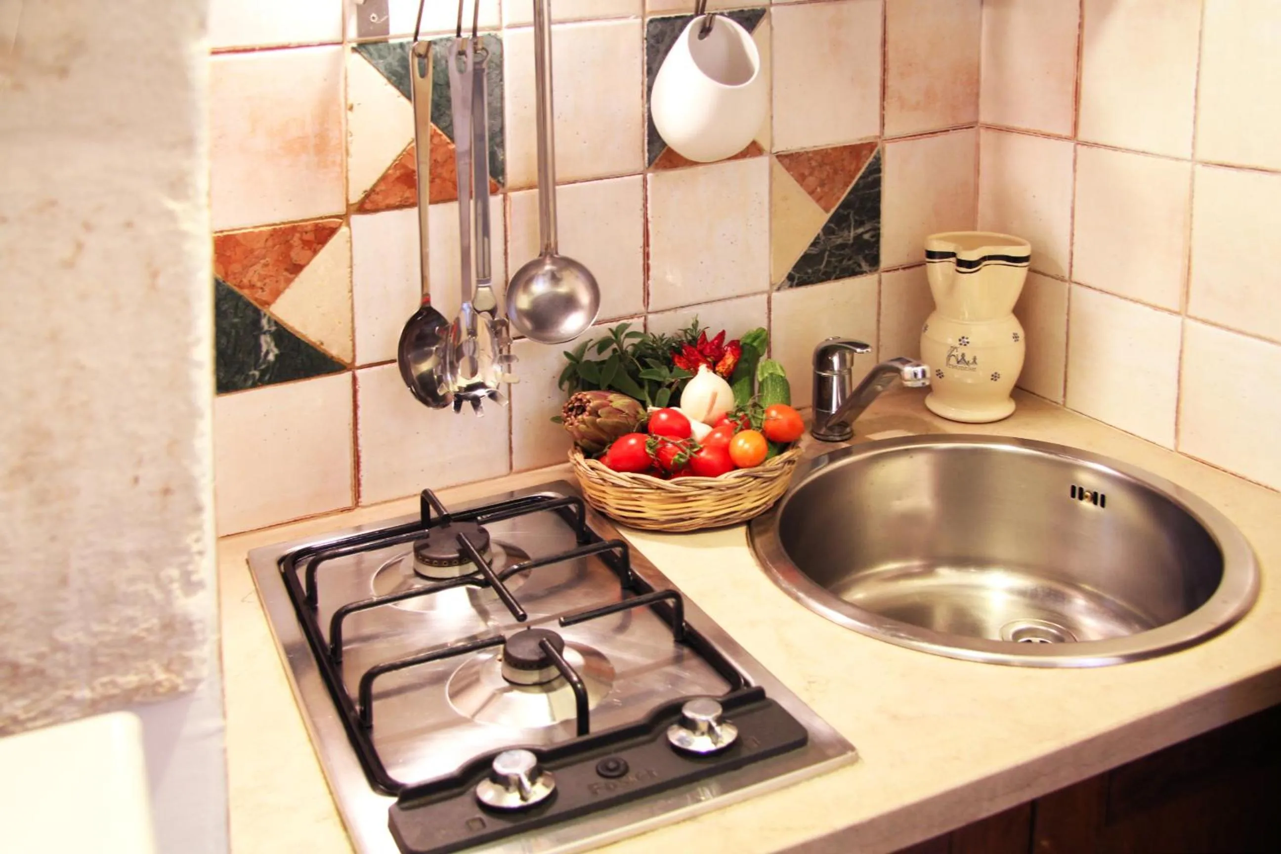 Kitchen or kitchenette in Truddhi Casa e Cucina di Puglia