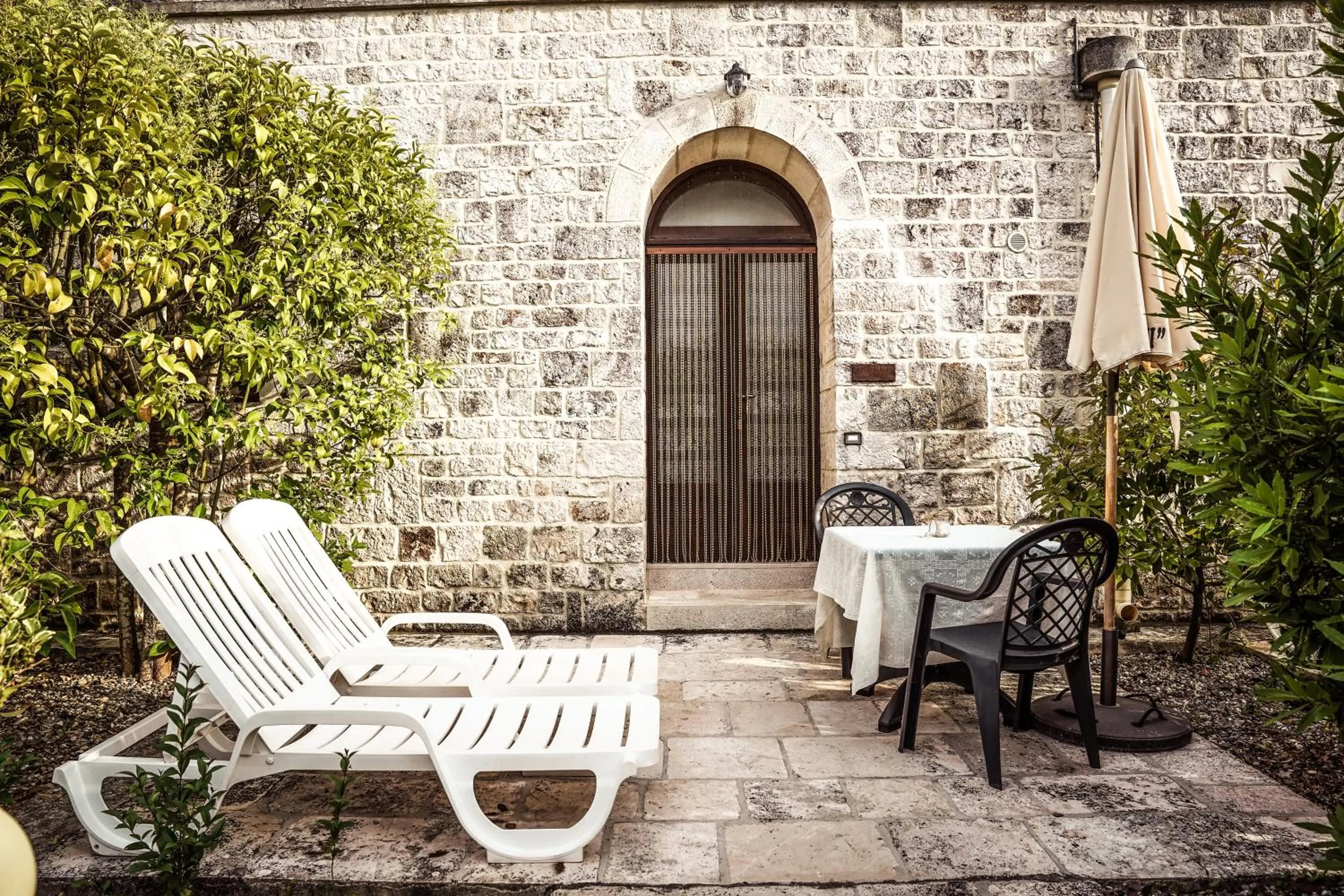 Patio in Truddhi Casa e Cucina di Puglia