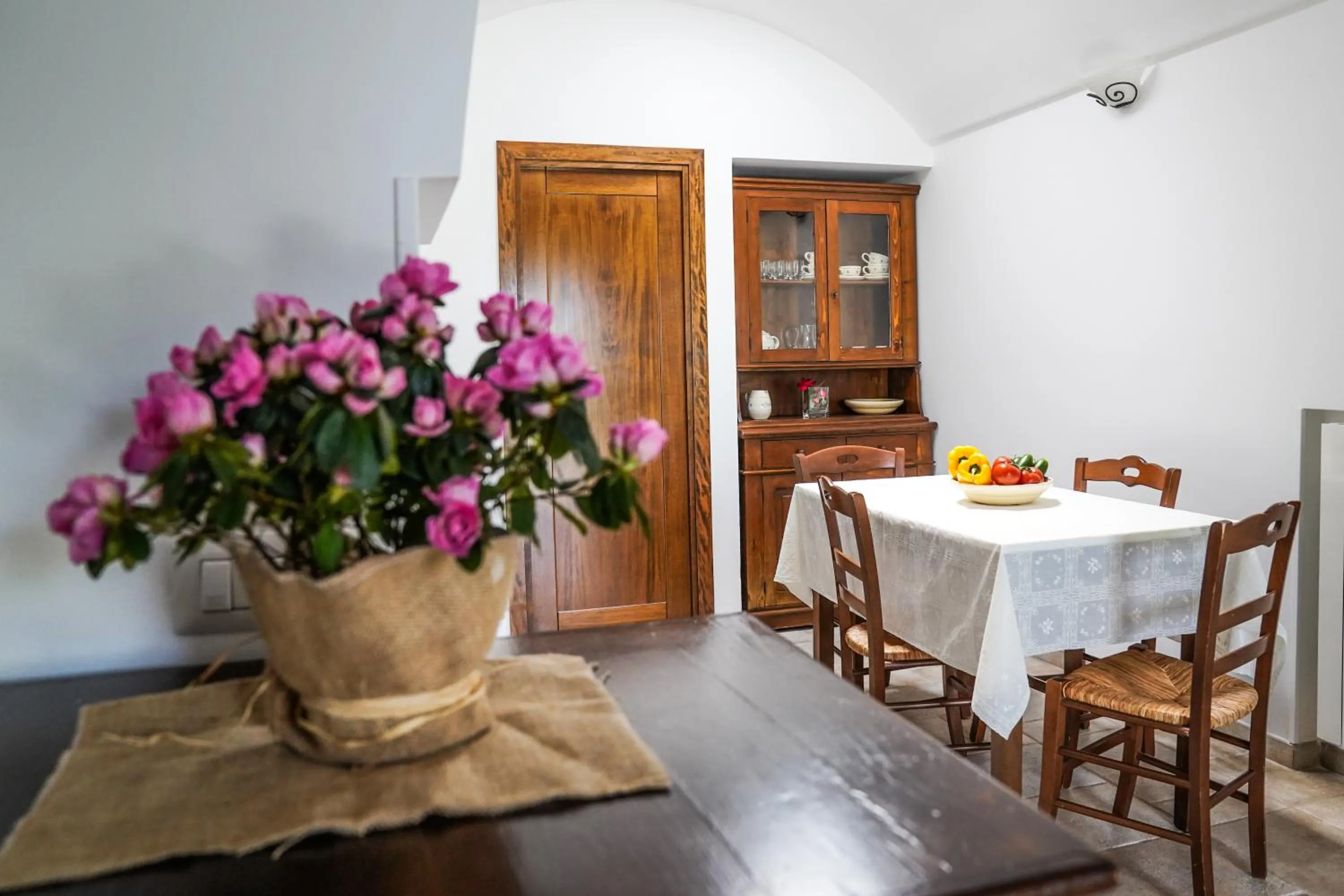 Dining area in Truddhi Casa e Cucina di Puglia
