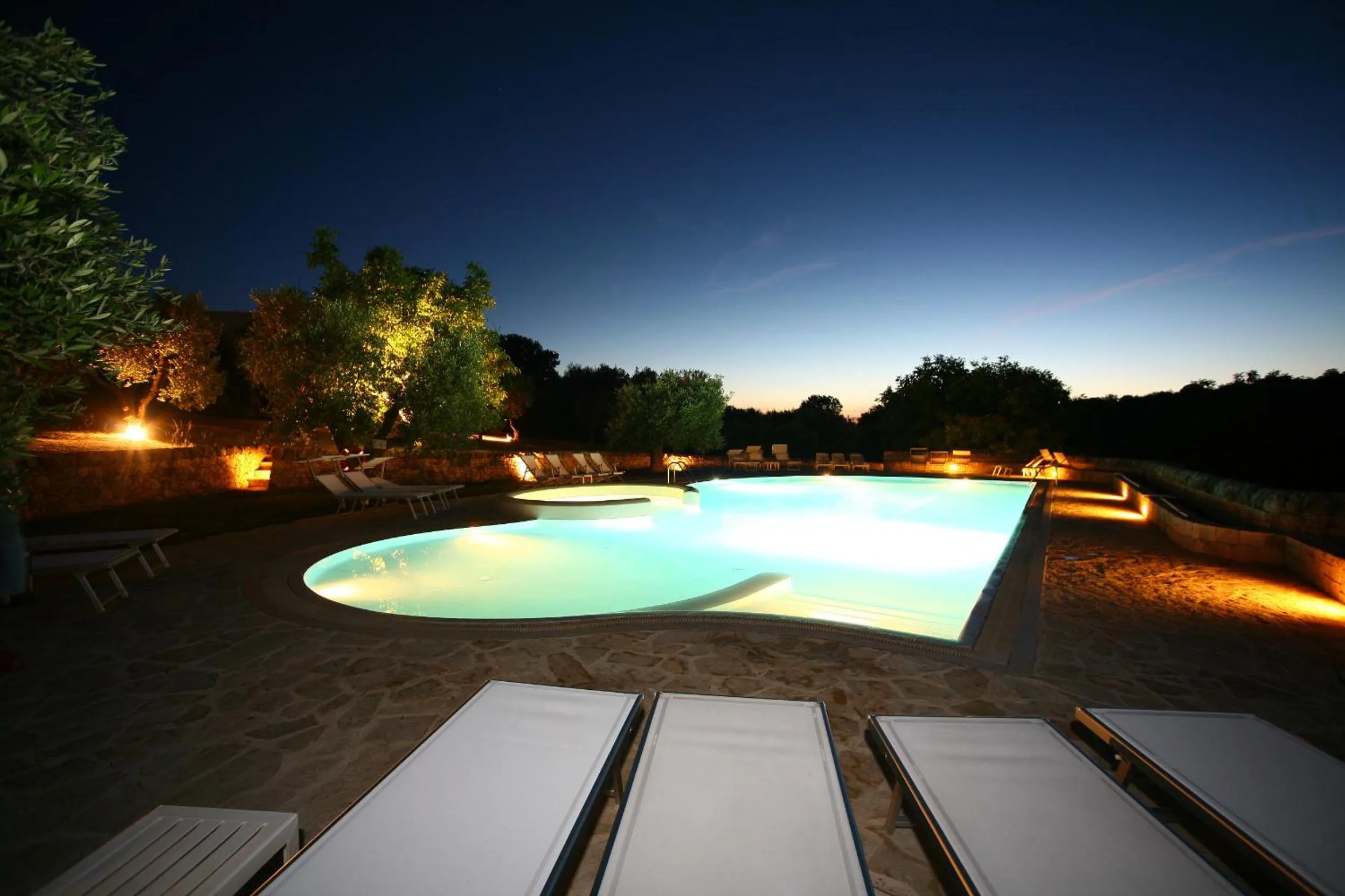 Swimming pool in Truddhi Casa e Cucina di Puglia