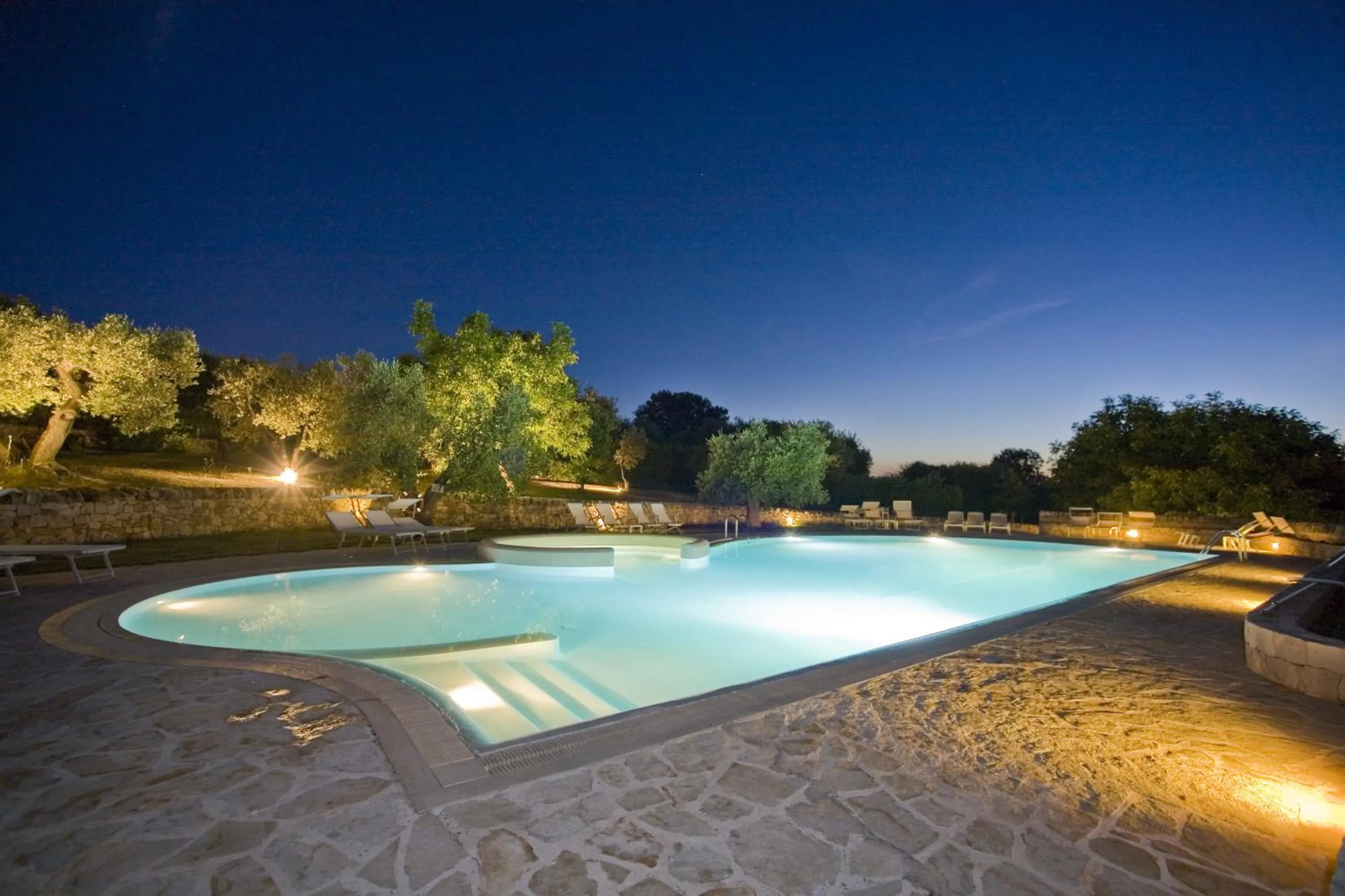 Swimming pool in Truddhi Casa e Cucina di Puglia
