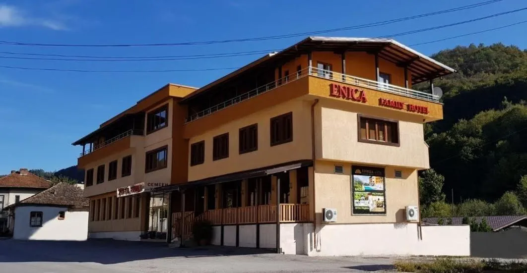 Property building in Family Hotel Enica