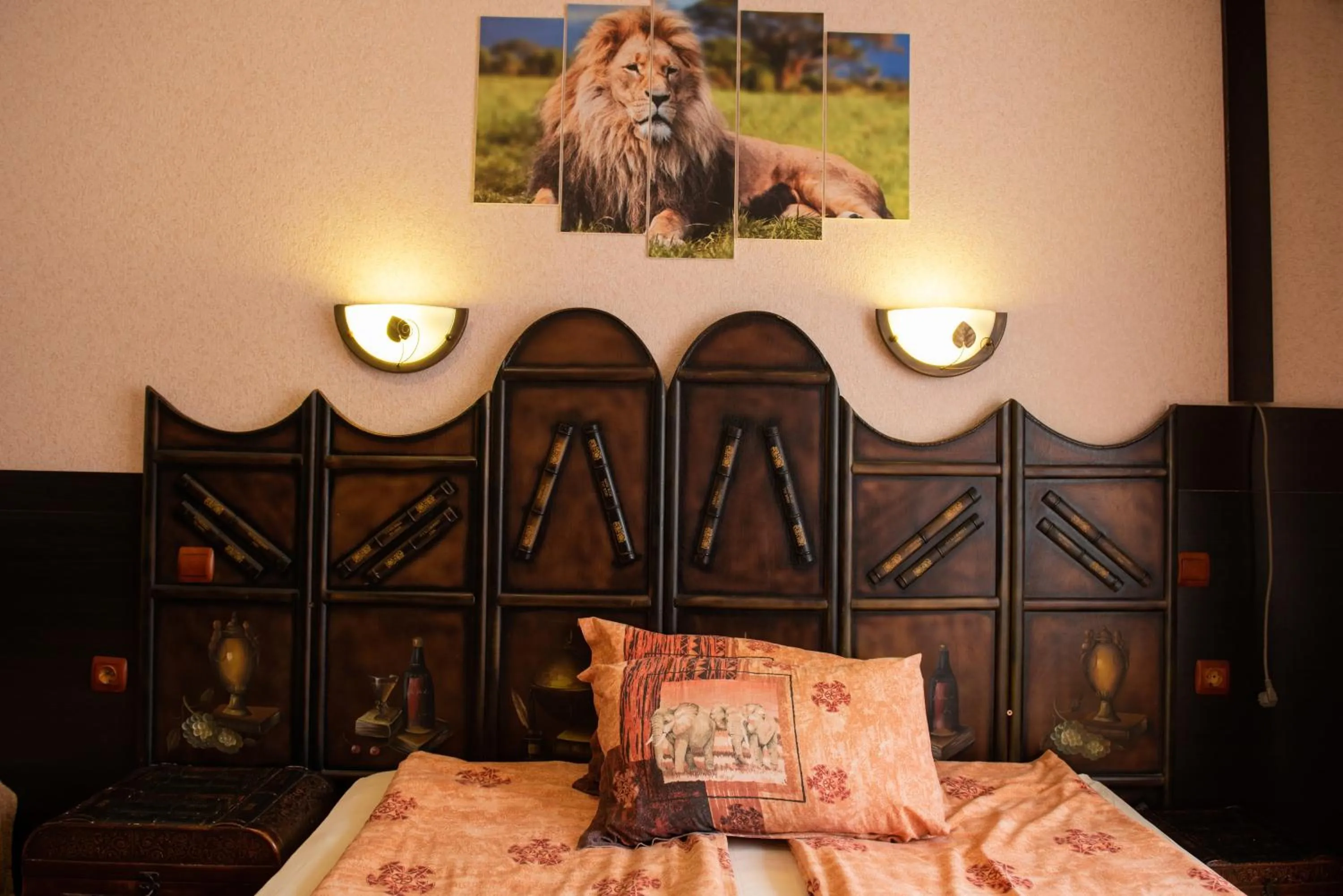 Bed in Family Hotel Enica