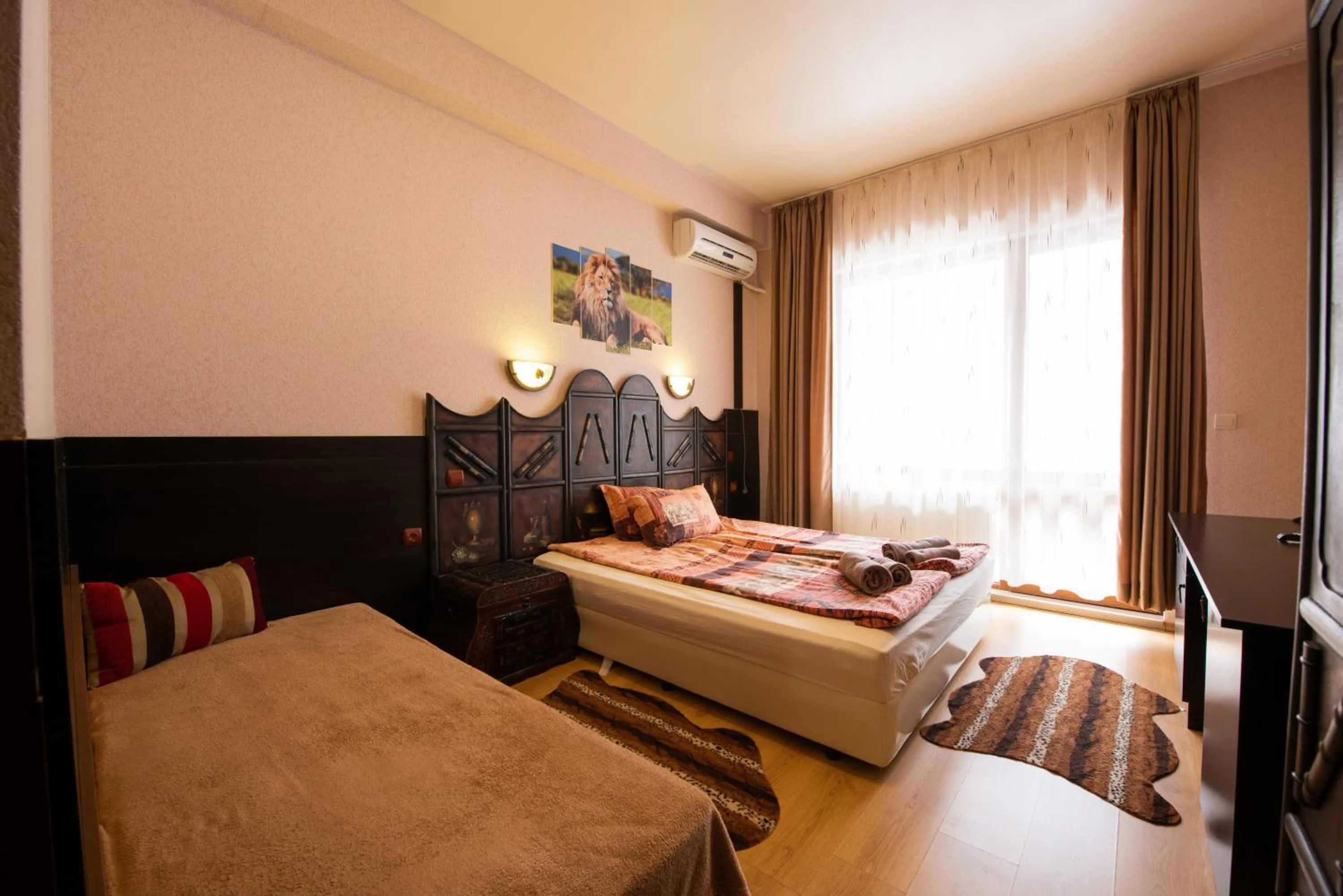 Bed in Family Hotel Enica