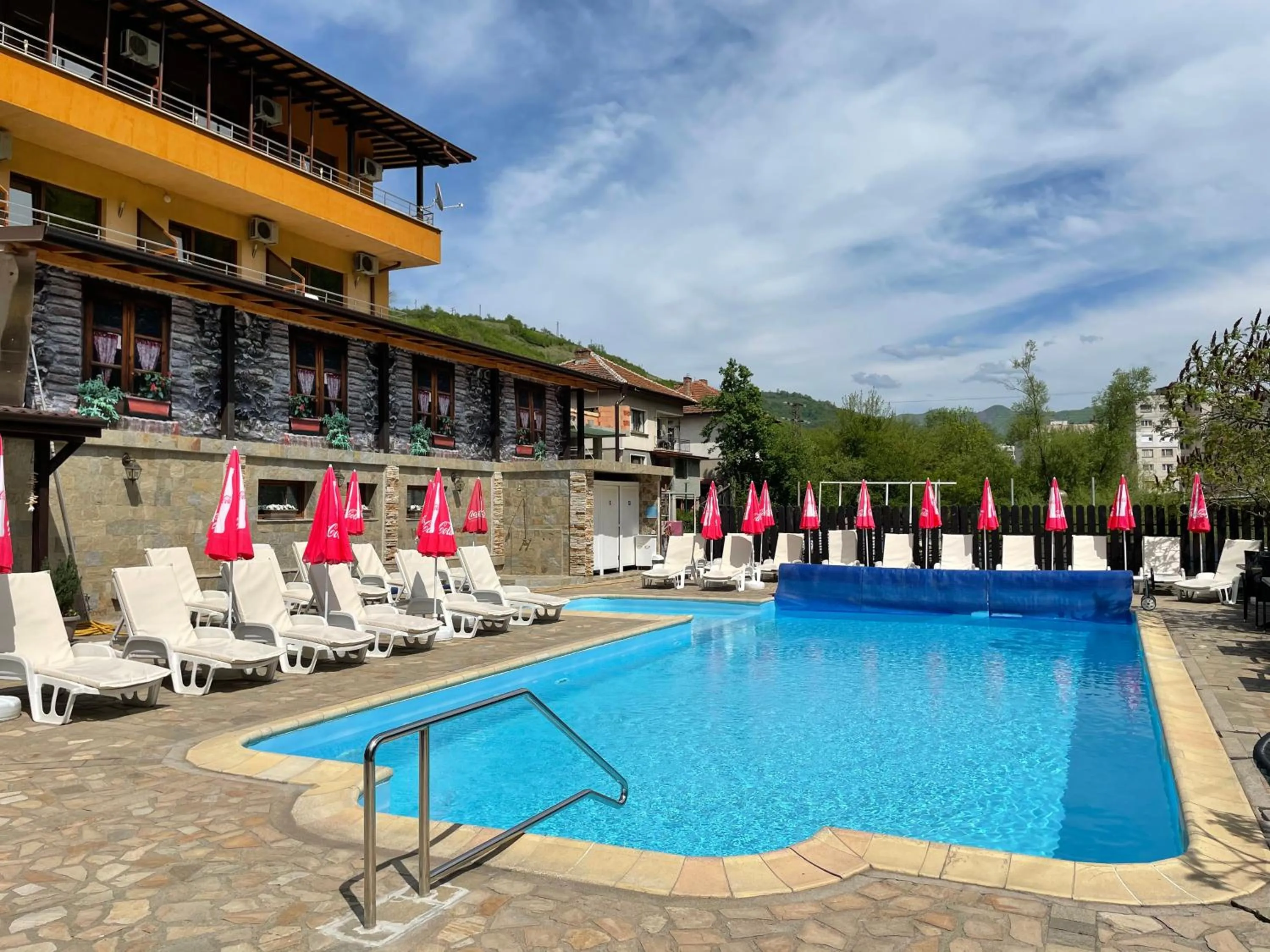 Property building in Family Hotel Enica