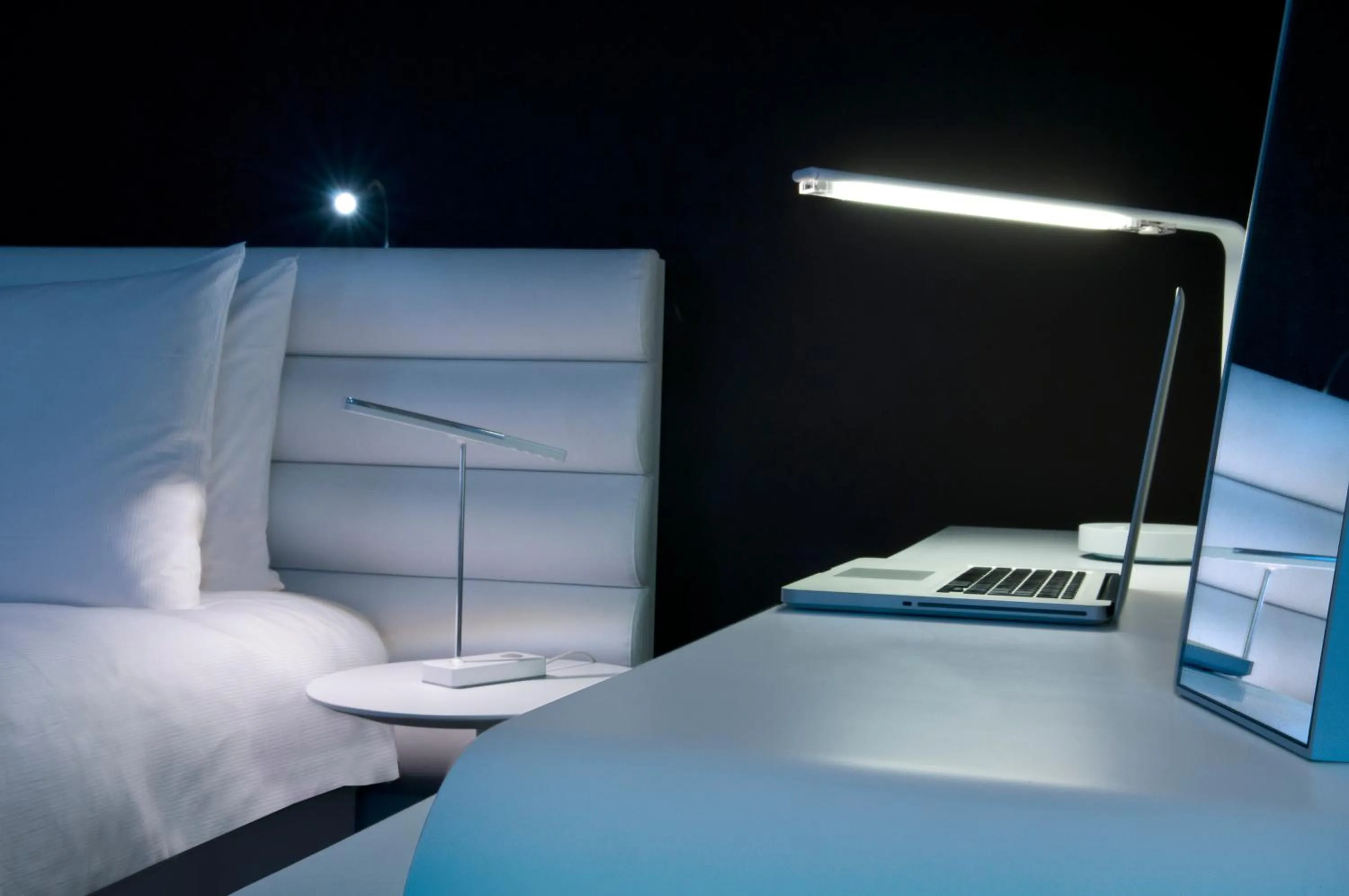 Decorative detail, Bed in Radisson BLU Hotel Nantes