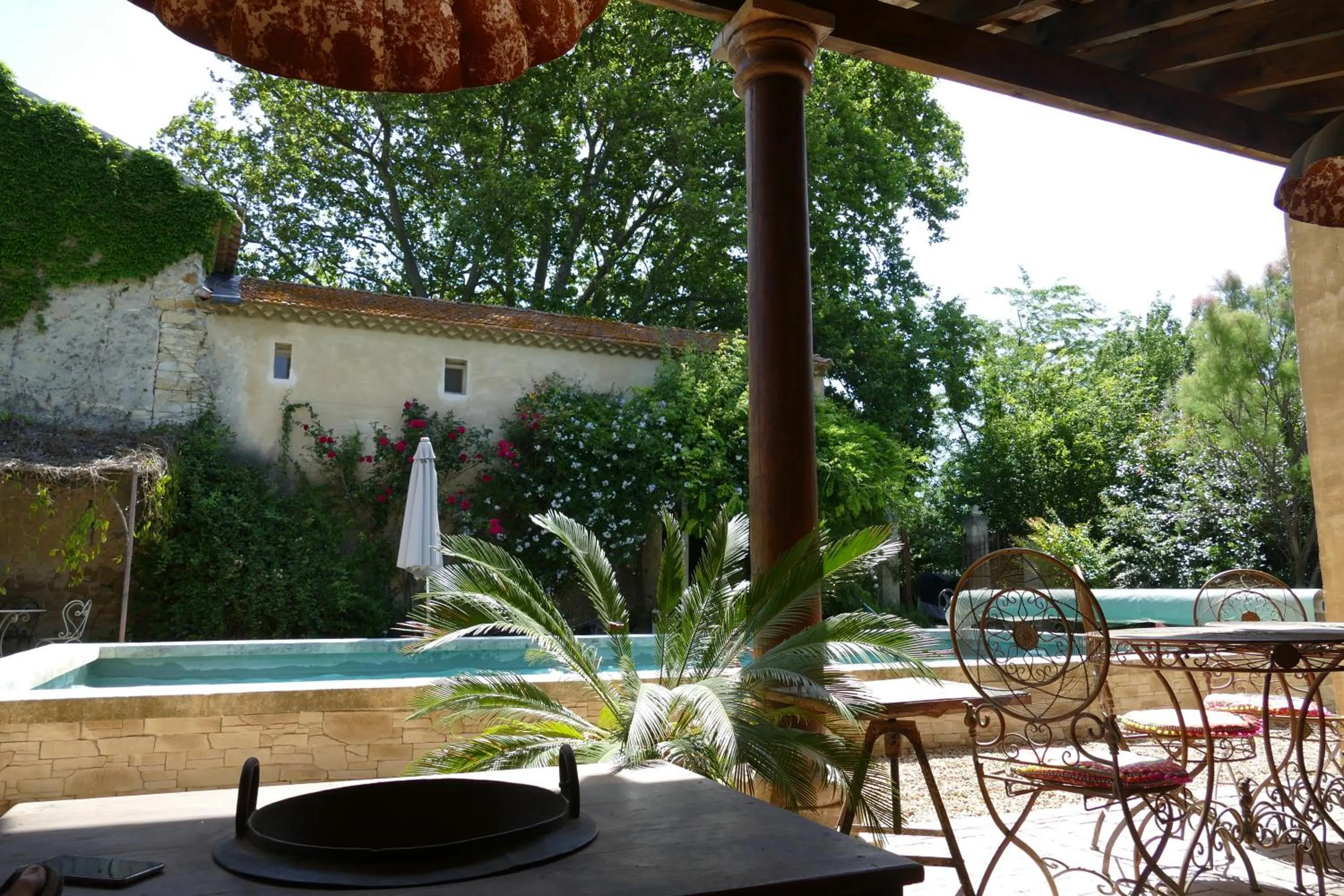 Swimming pool in Mas du Puits d'Amour