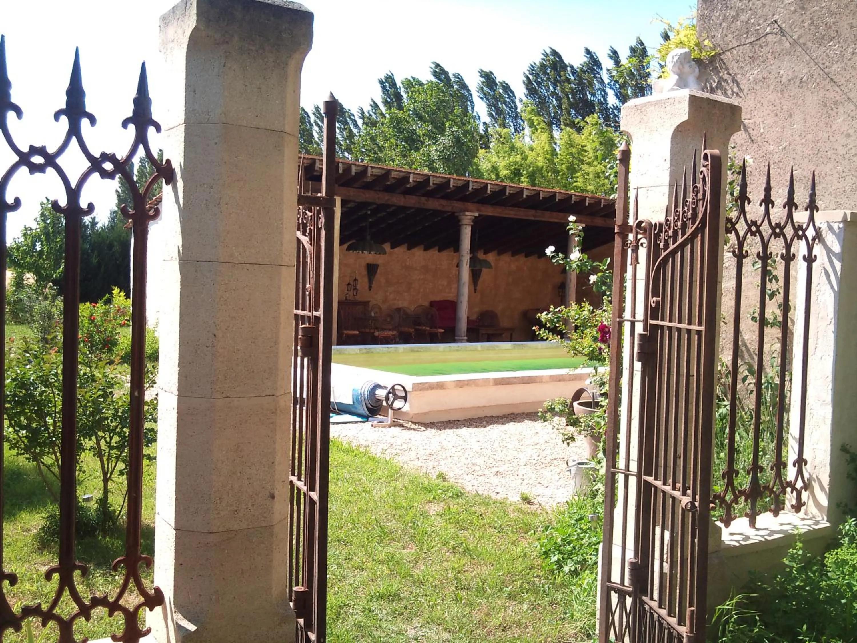 Swimming pool in Mas du Puits d'Amour