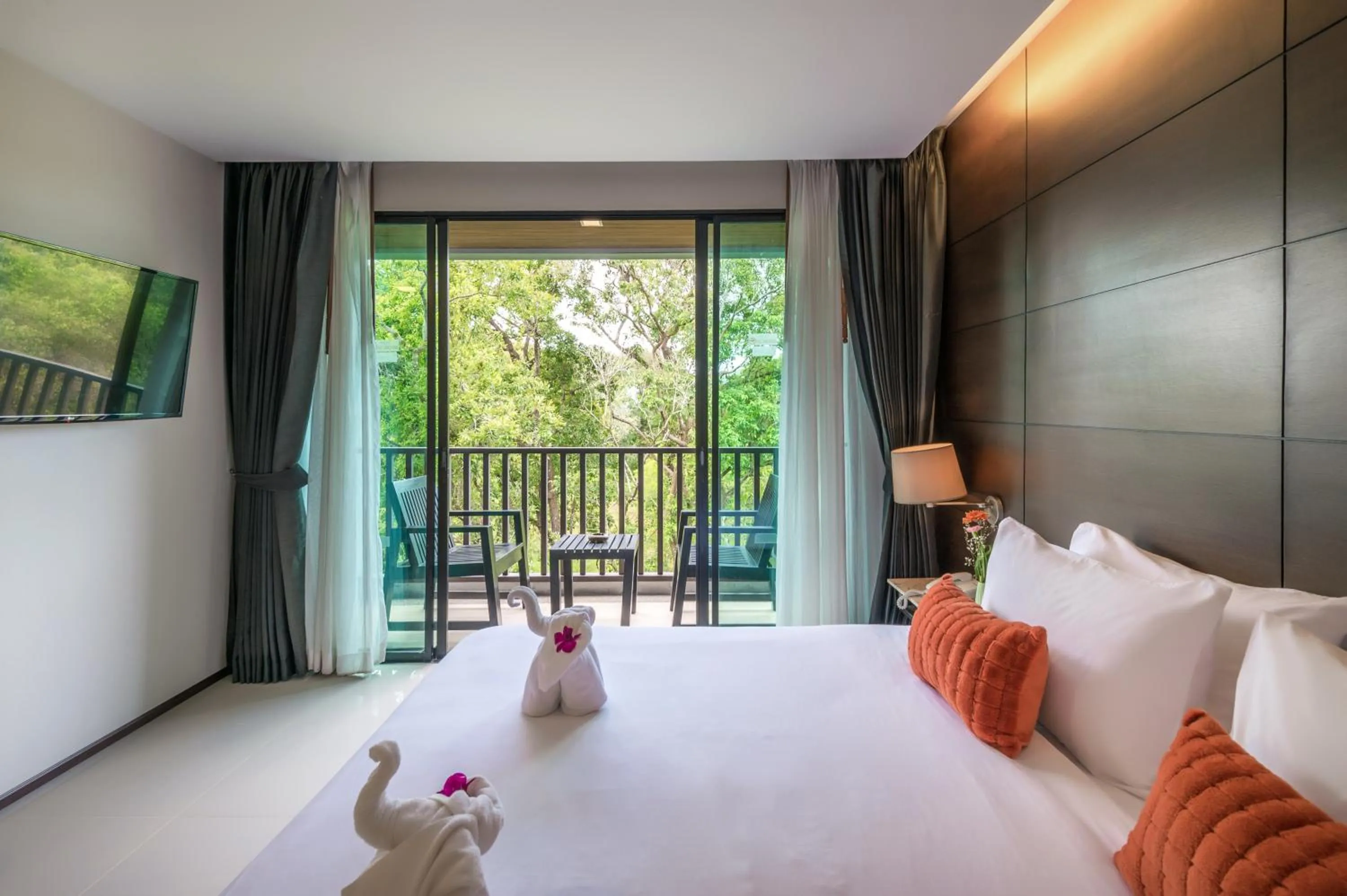 Bed in Aree Tara Ao Nang Krabi