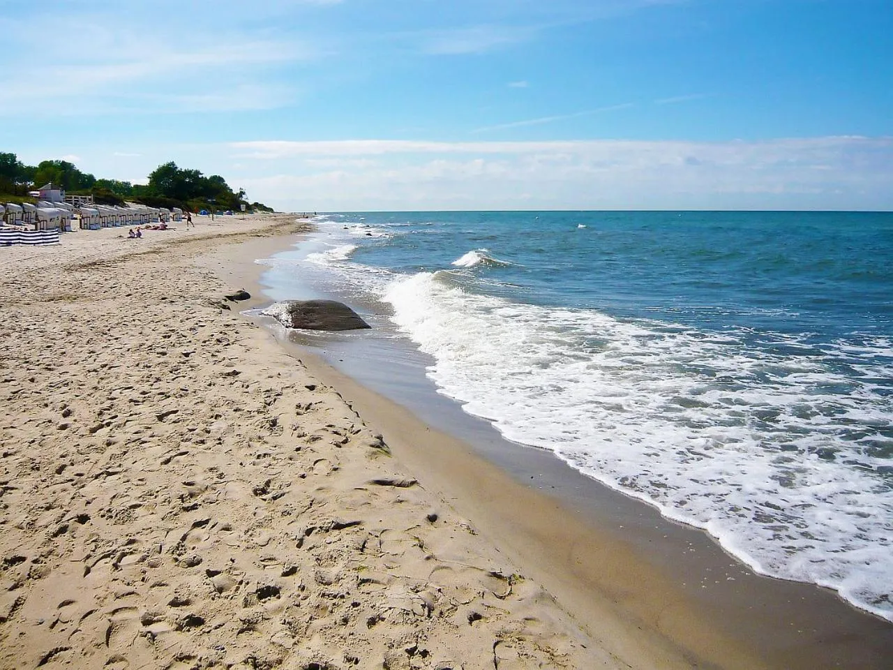 Beach in Hotel Ostseestern