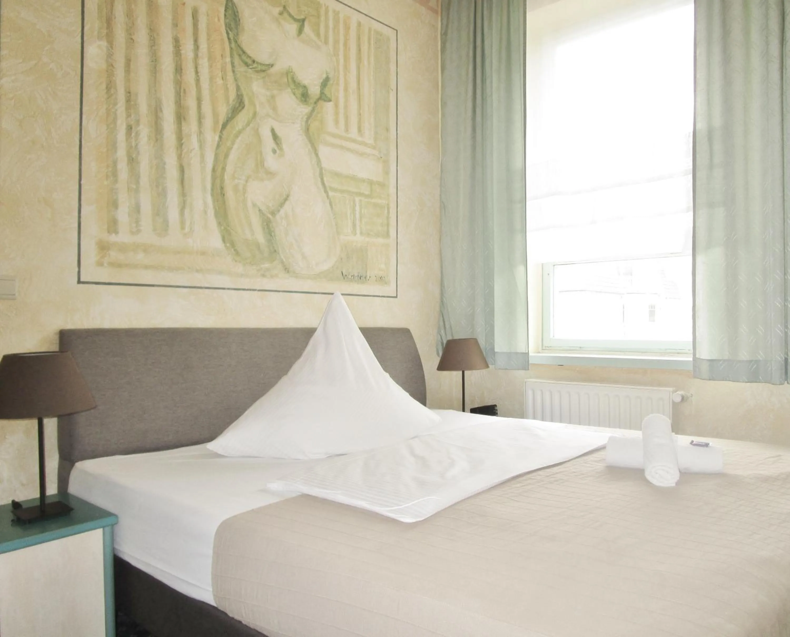 Photo of the whole room, Bed in Hotel Ostseestern