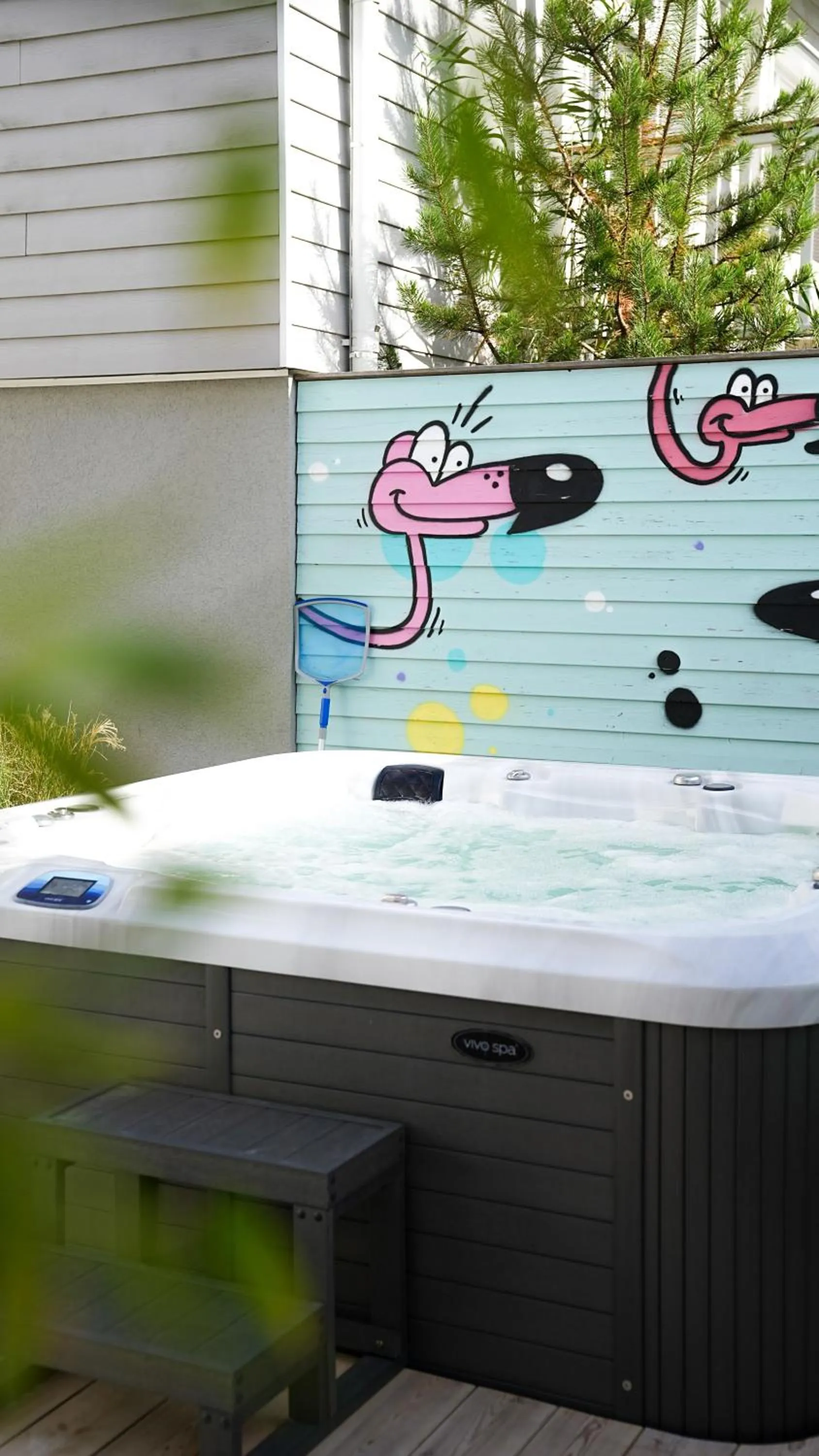 Hot Tub in Beach Motel St. Peter-Ording