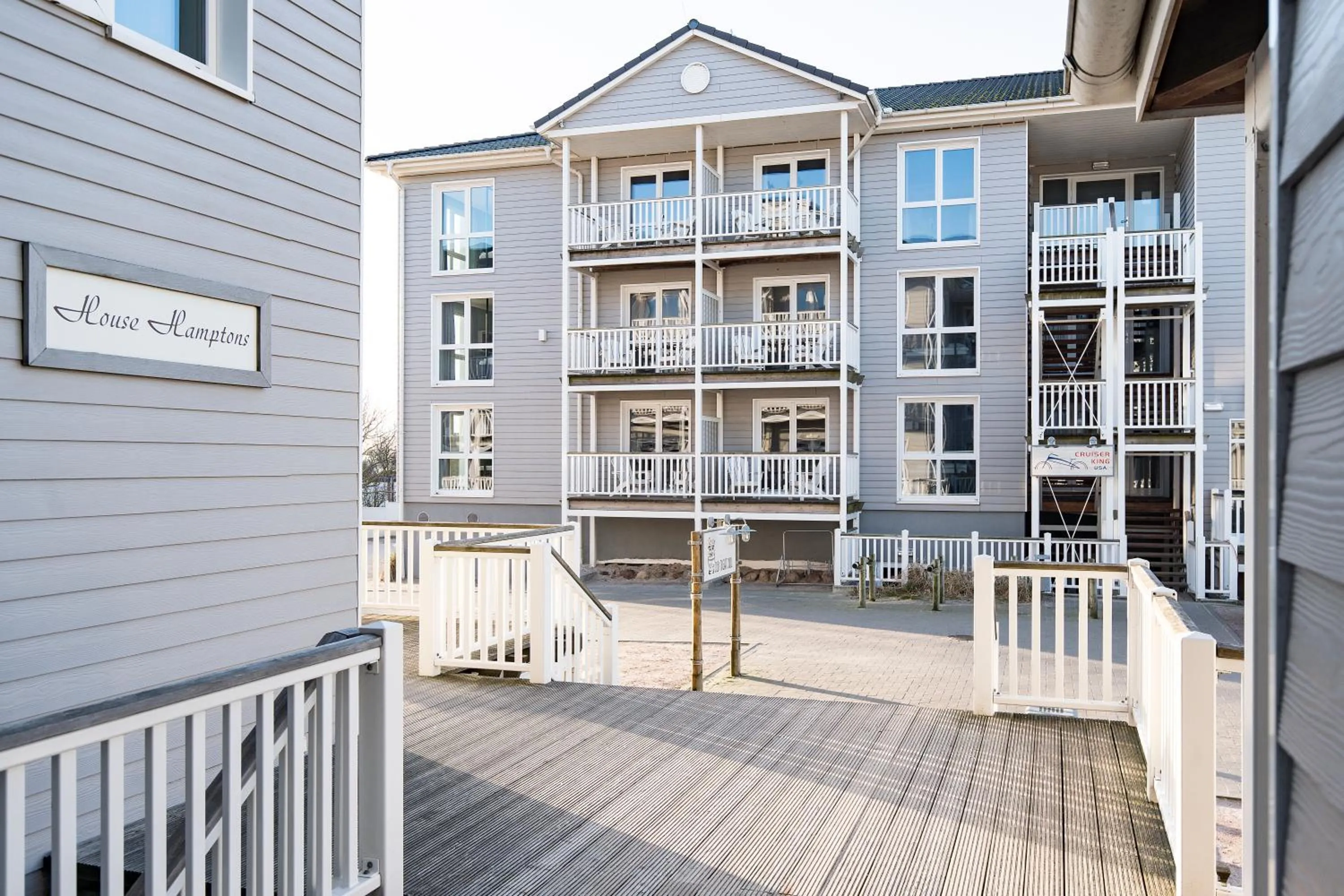 Property building in Beach Motel St. Peter-Ording