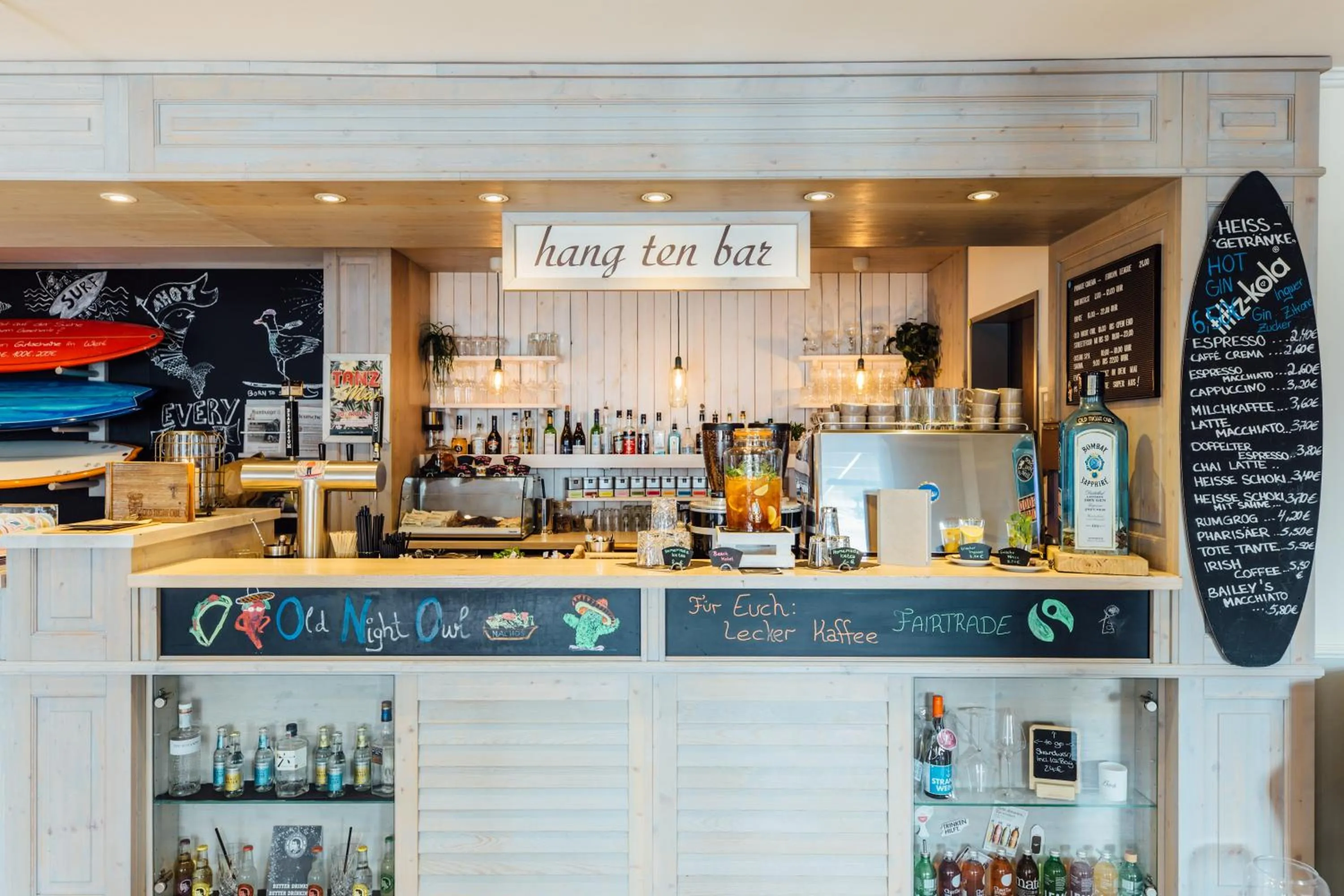 Lounge or bar in Beach Motel St. Peter-Ording