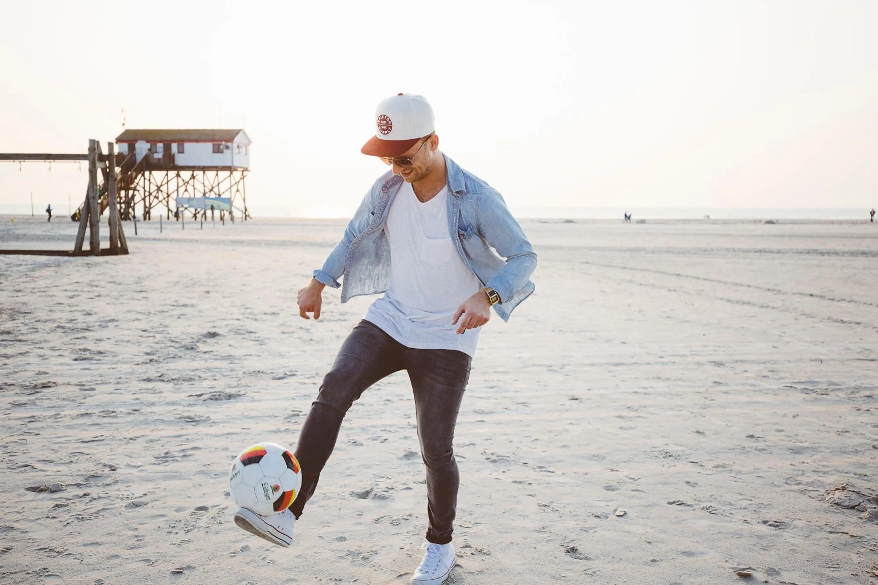 People in Beach Motel St. Peter-Ording