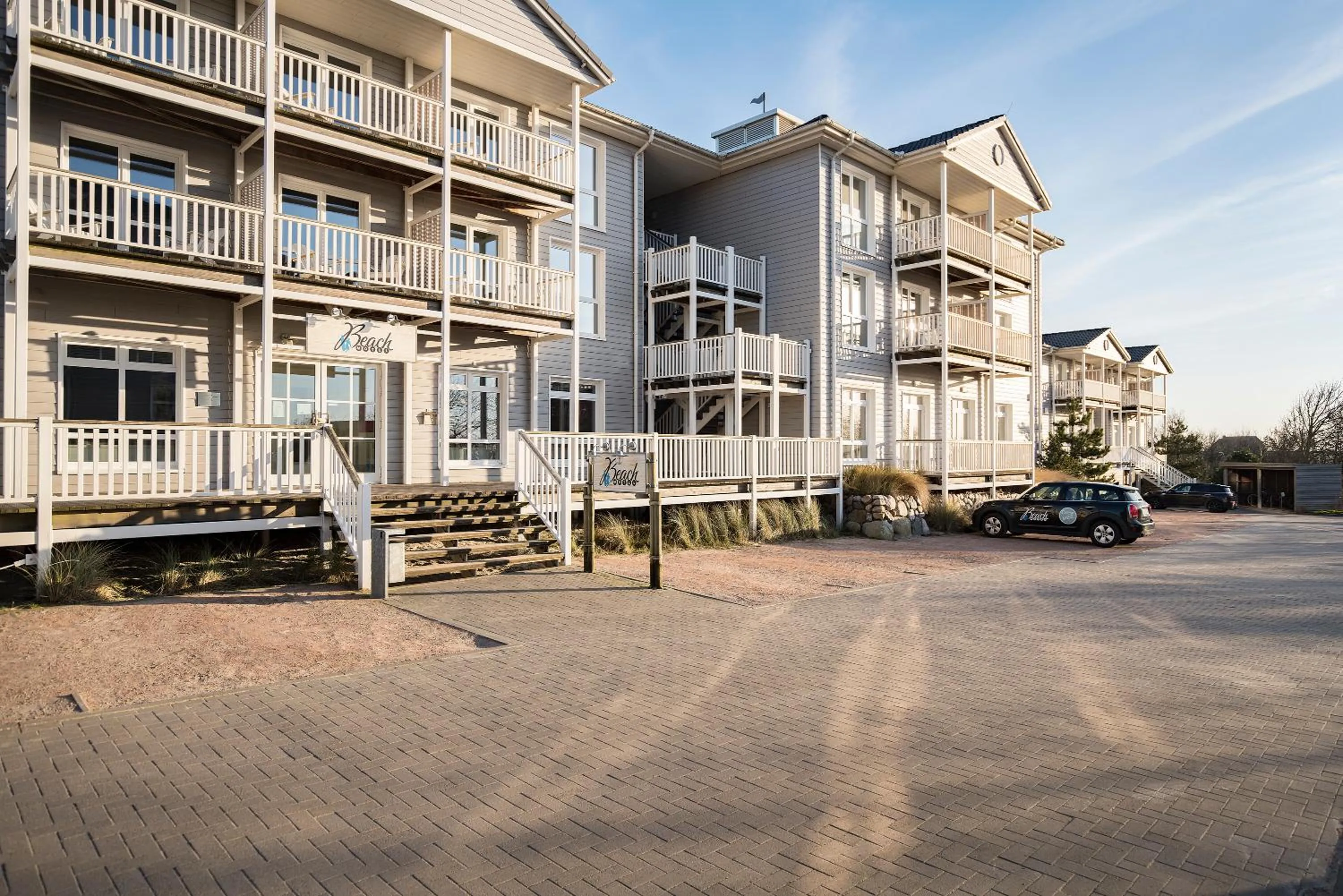 Property building in Beach Motel St. Peter-Ording