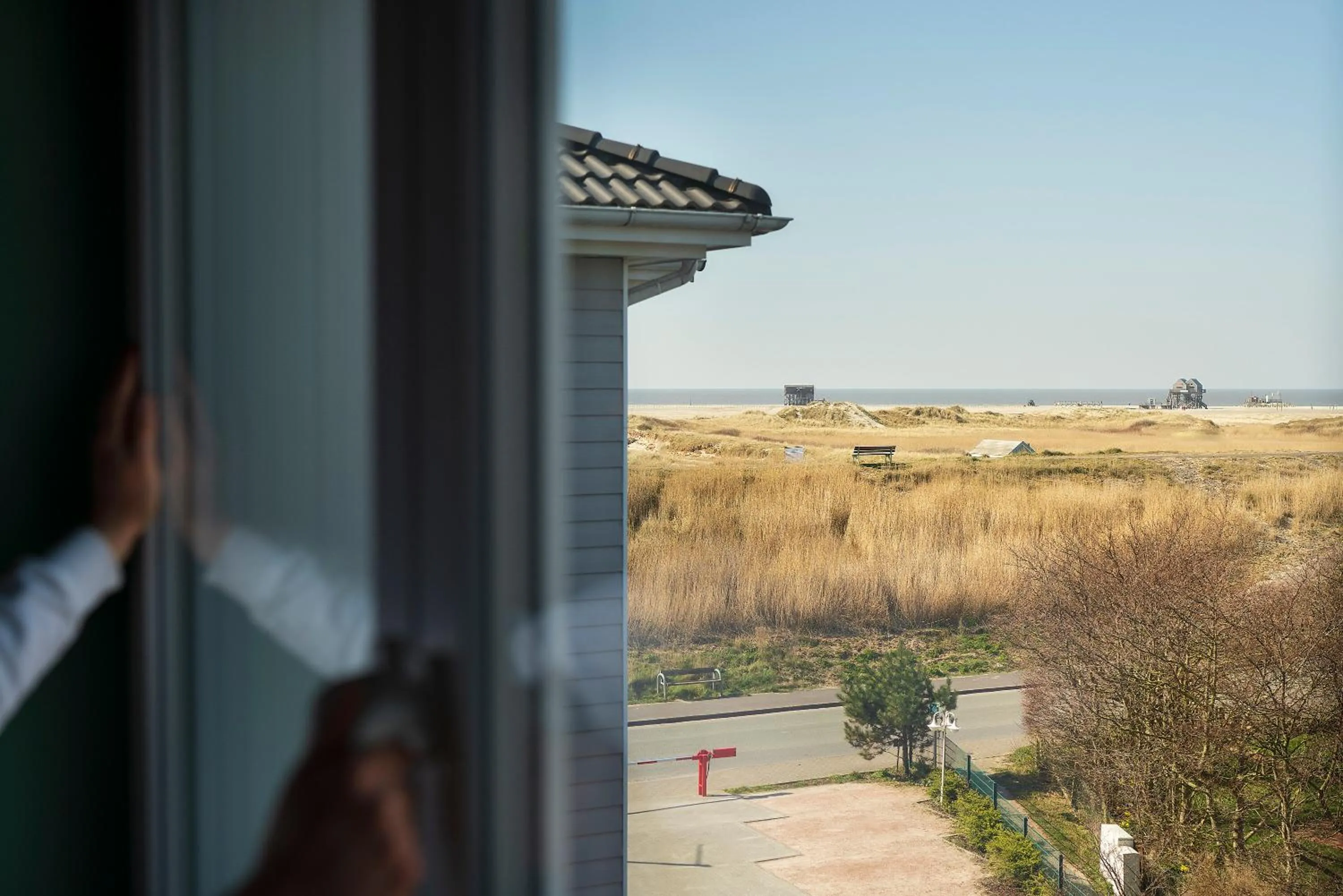 View (from property/room) in Beach Motel St. Peter-Ording
