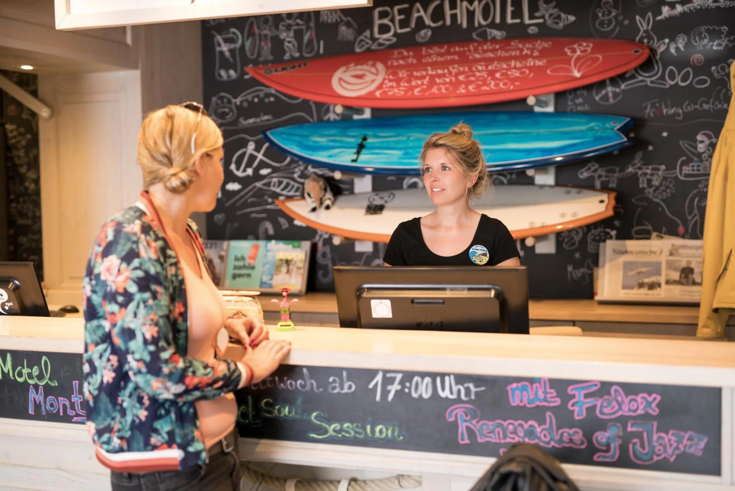 Staff in Beach Motel St. Peter-Ording