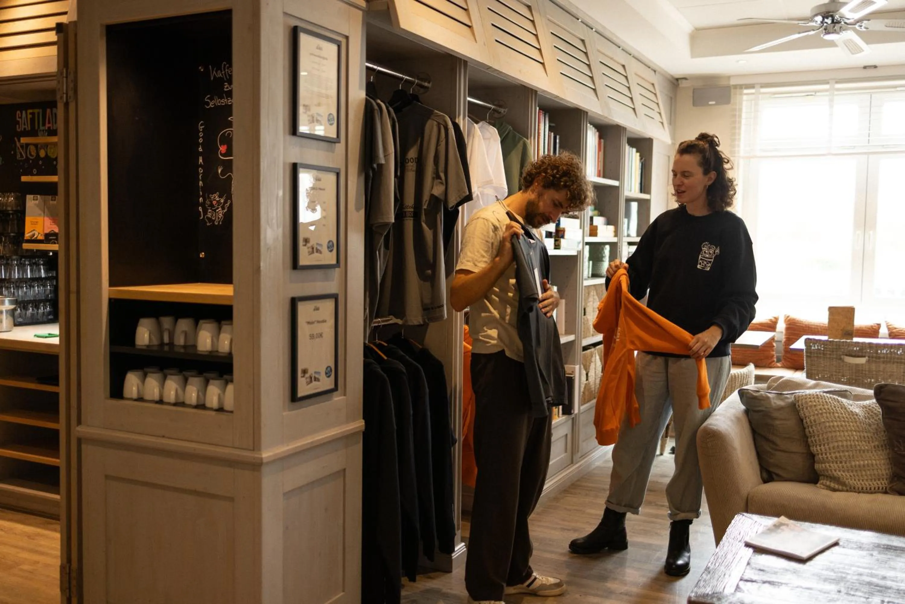 People in Beach Motel St. Peter-Ording