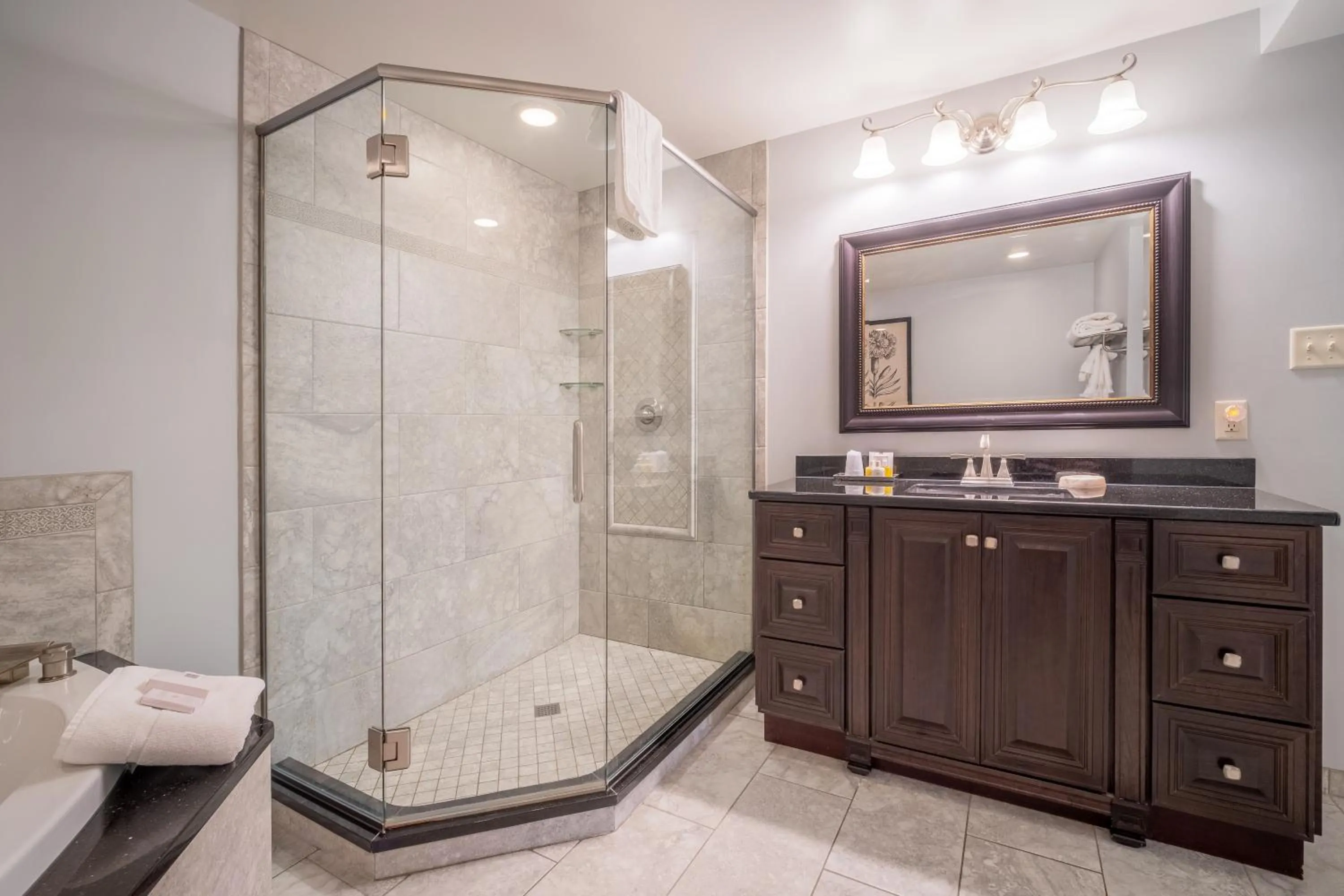 Shower in Red Coach Inn