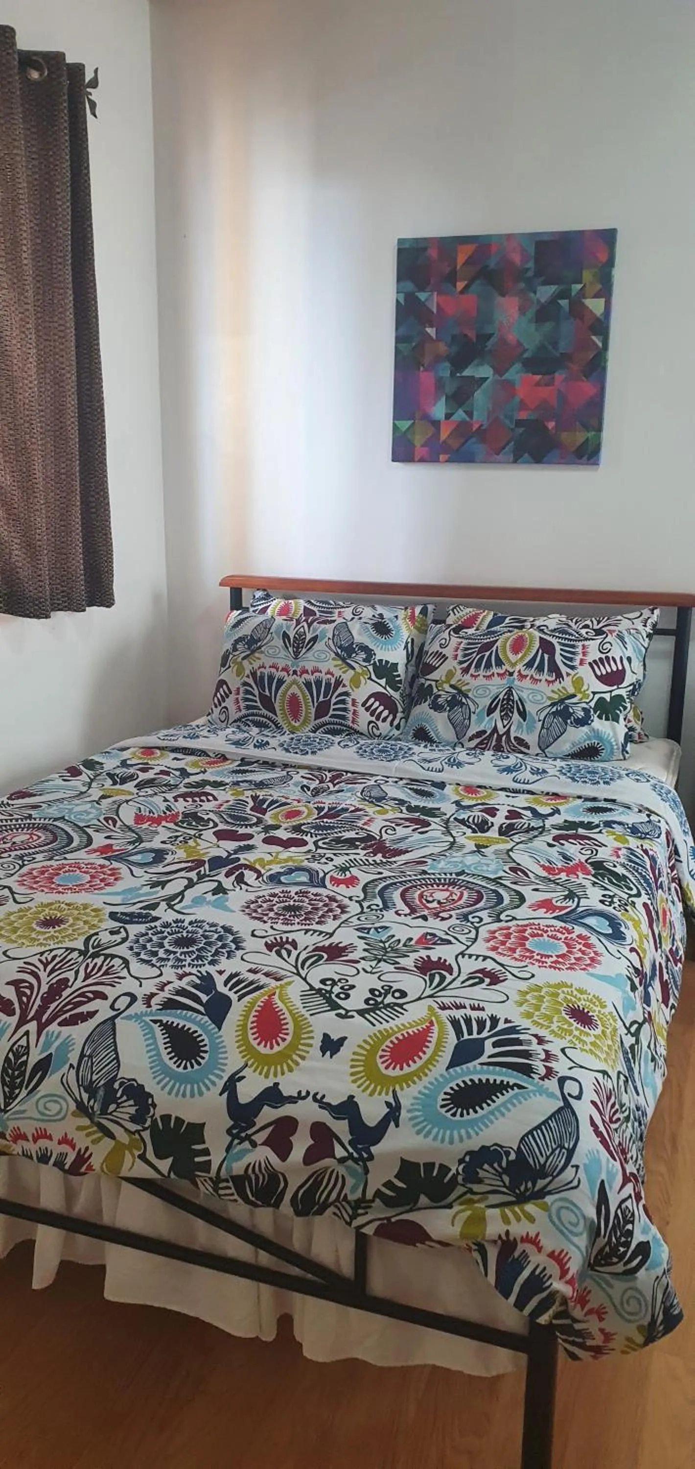 Bed in Lola's Guest House