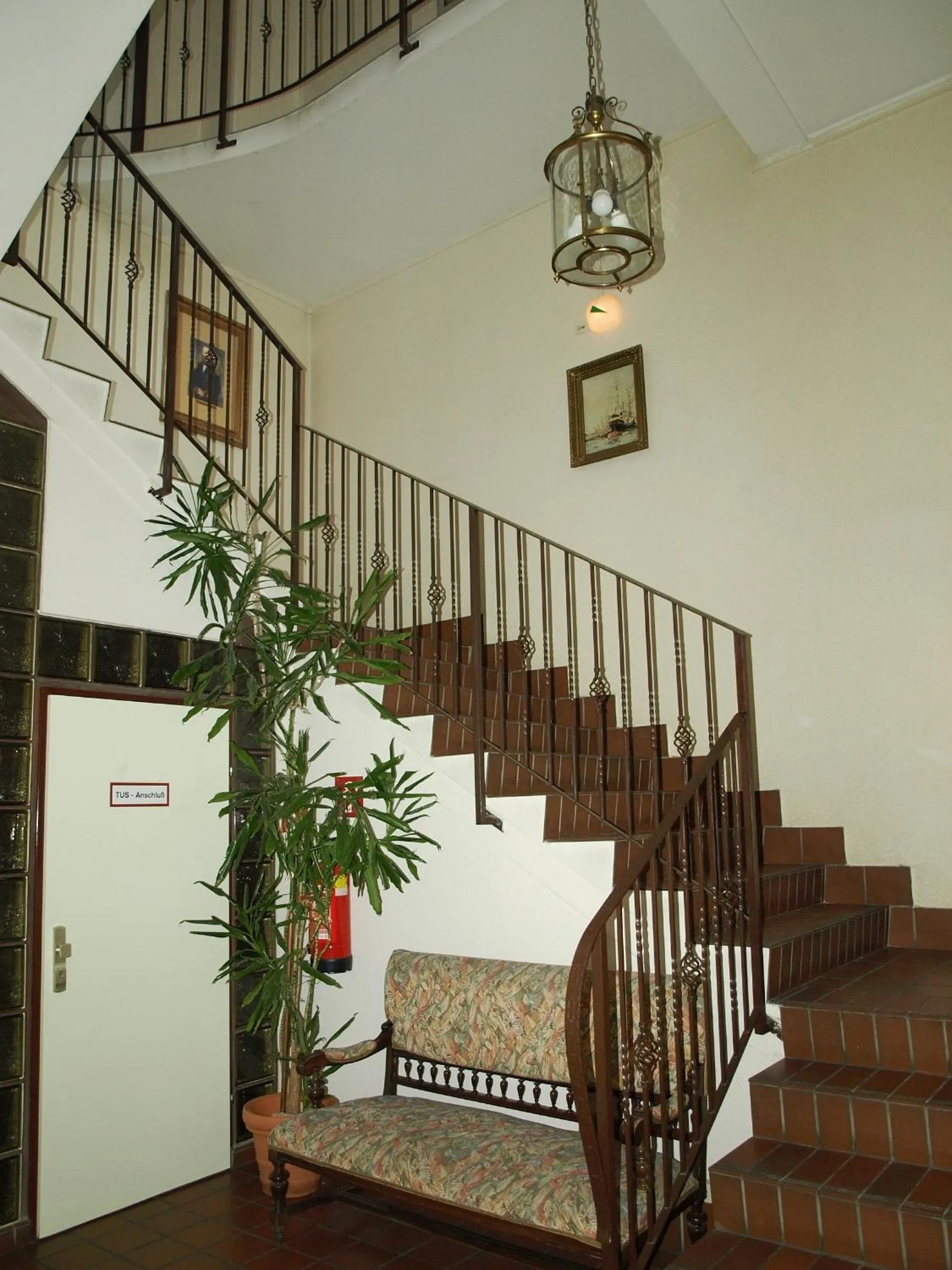 Lobby or reception in Hotel Admiral
